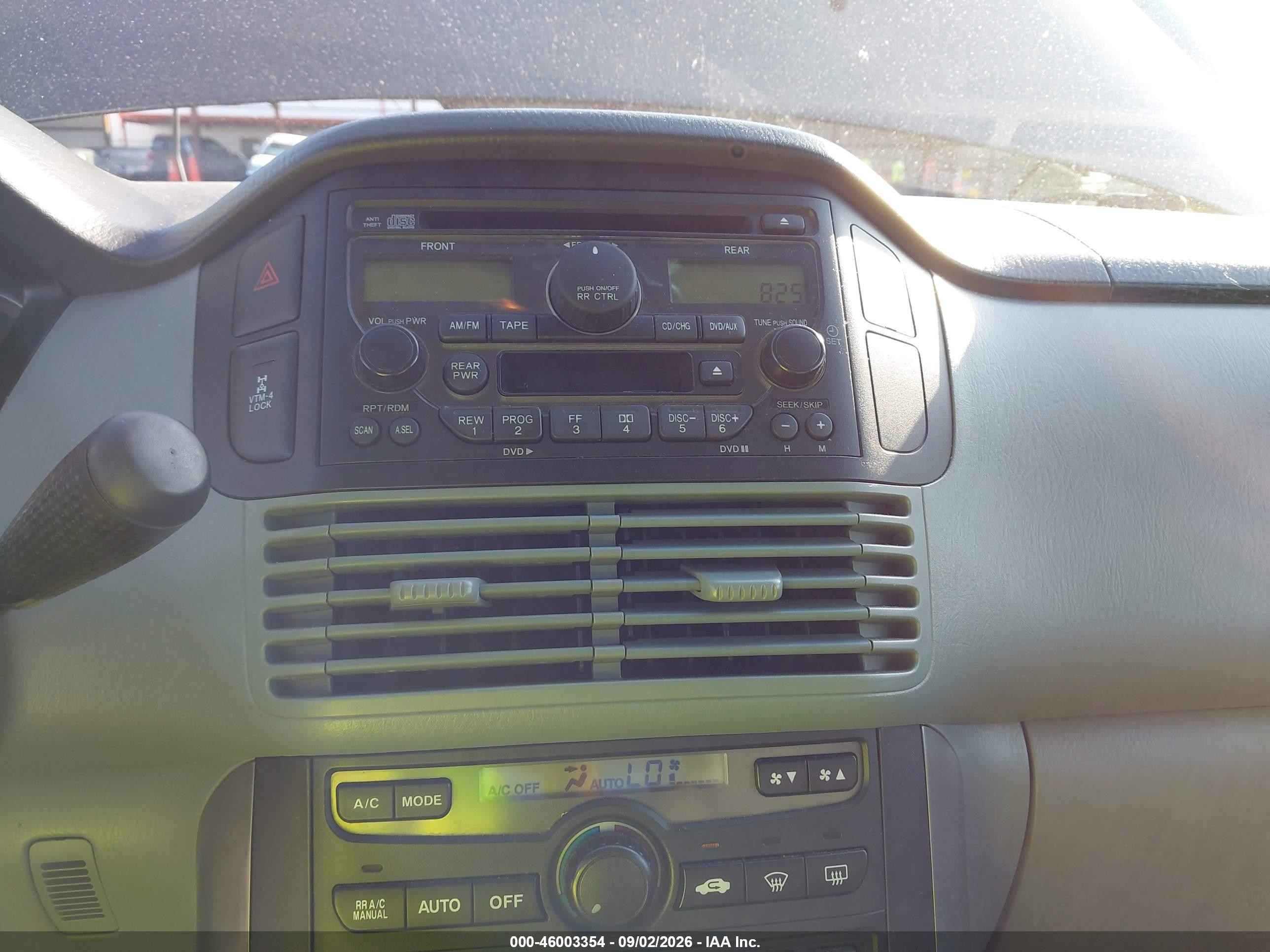 2004 Honda Pilot Ex-l Blue vin: 2HKYF18644H581351