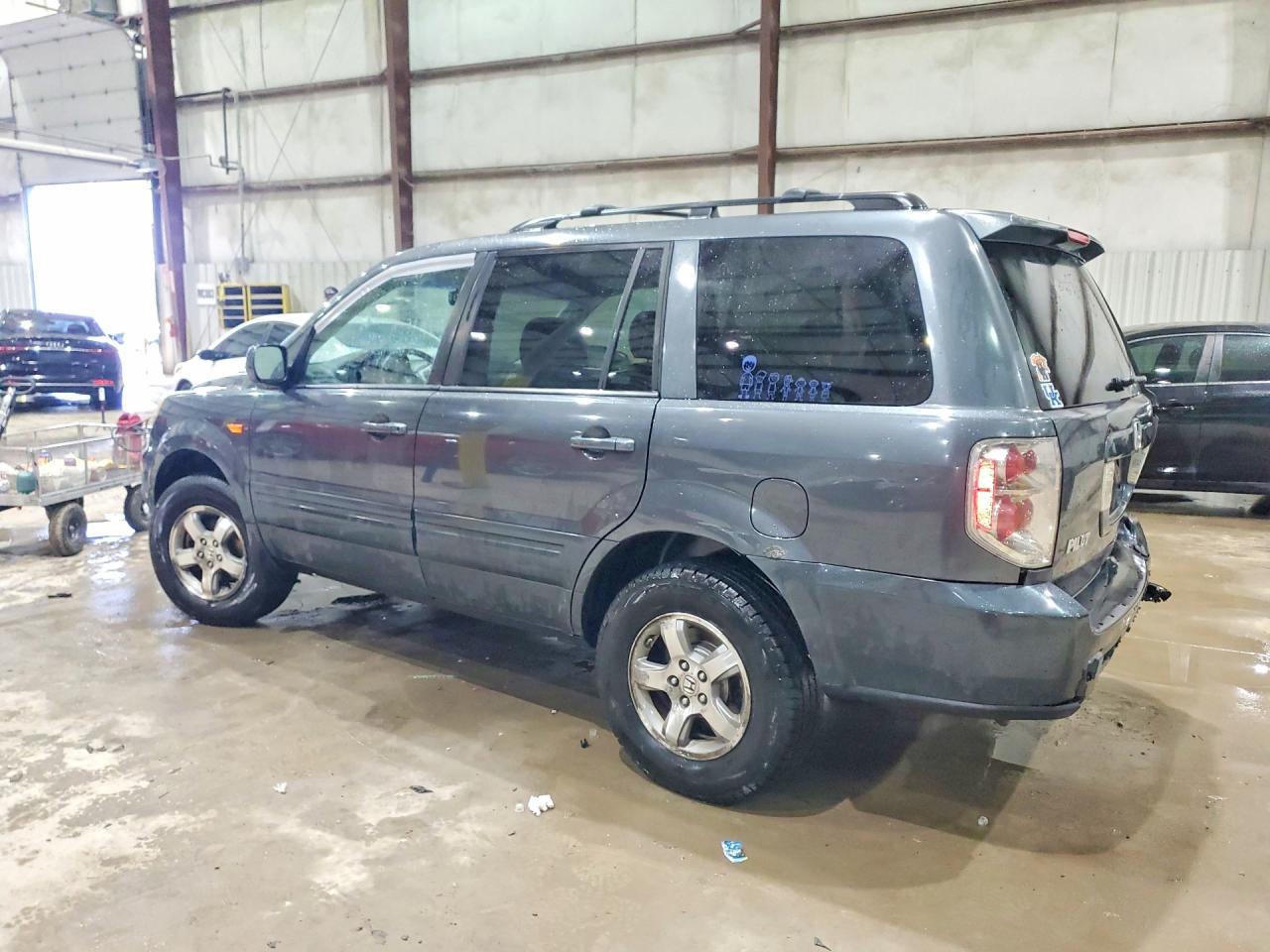 2006 Honda Pilot Ex Серый vin: 2HKYF18646H562463
