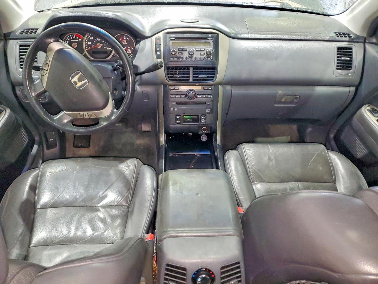 2006 Honda Pilot Ex Серый vin: 2HKYF18646H562463