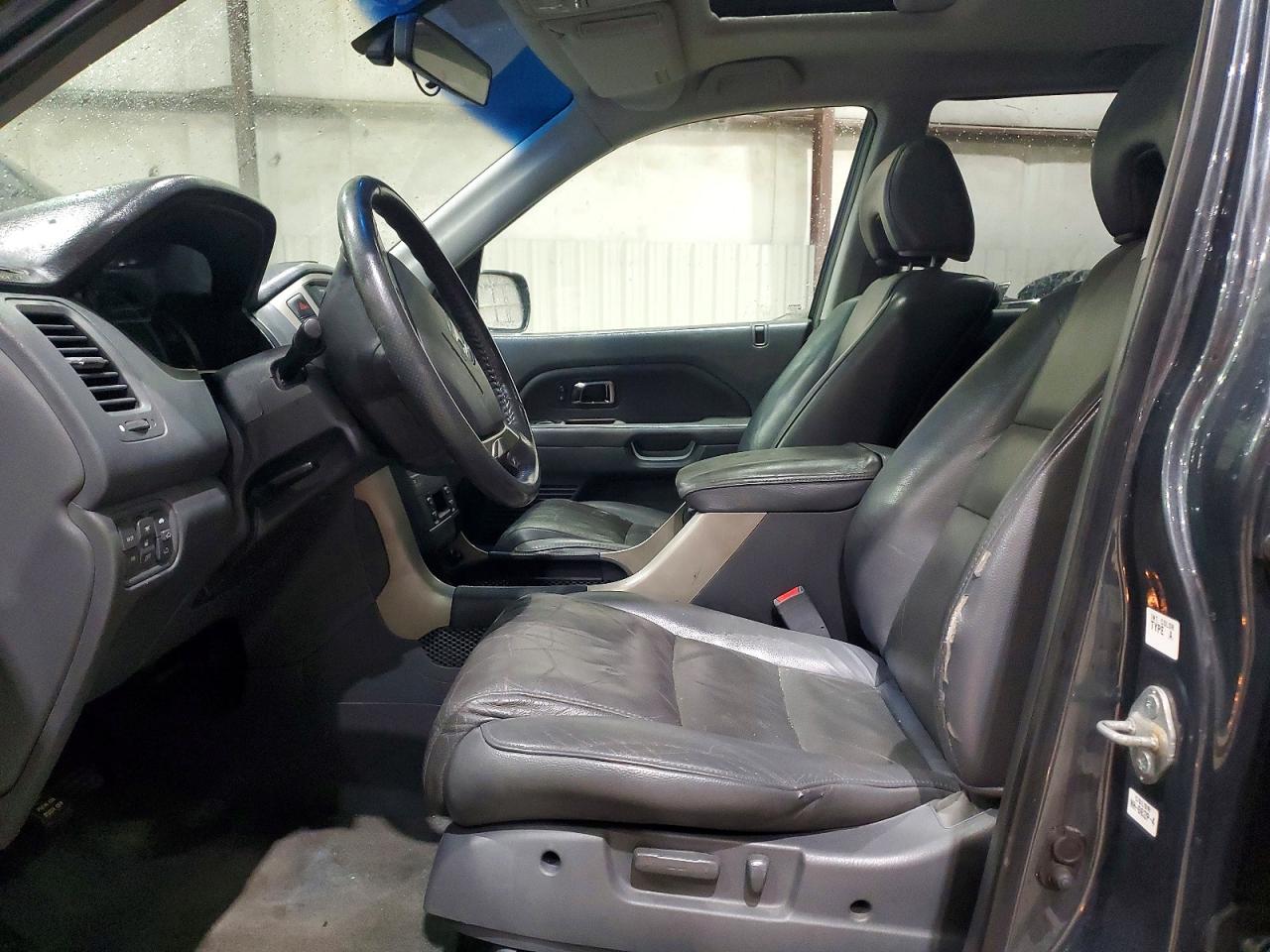 2006 Honda Pilot Ex Серый vin: 2HKYF18646H562463