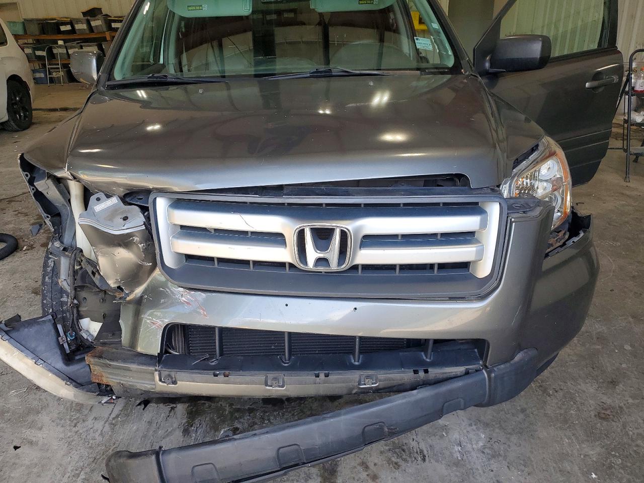 2007 Honda Pilot Exl Gray vin: 2HKYF18647H531229