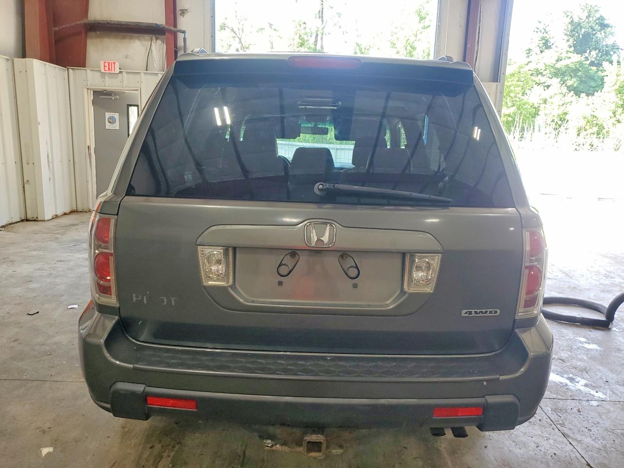 2007 Honda Pilot Exl Gray vin: 2HKYF18647H531229