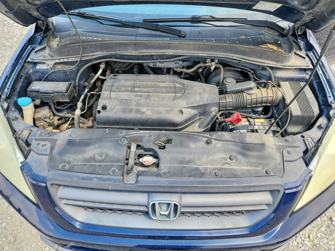 2004 Honda Pilot Exl Blue vin: 2HKYF18654H518954