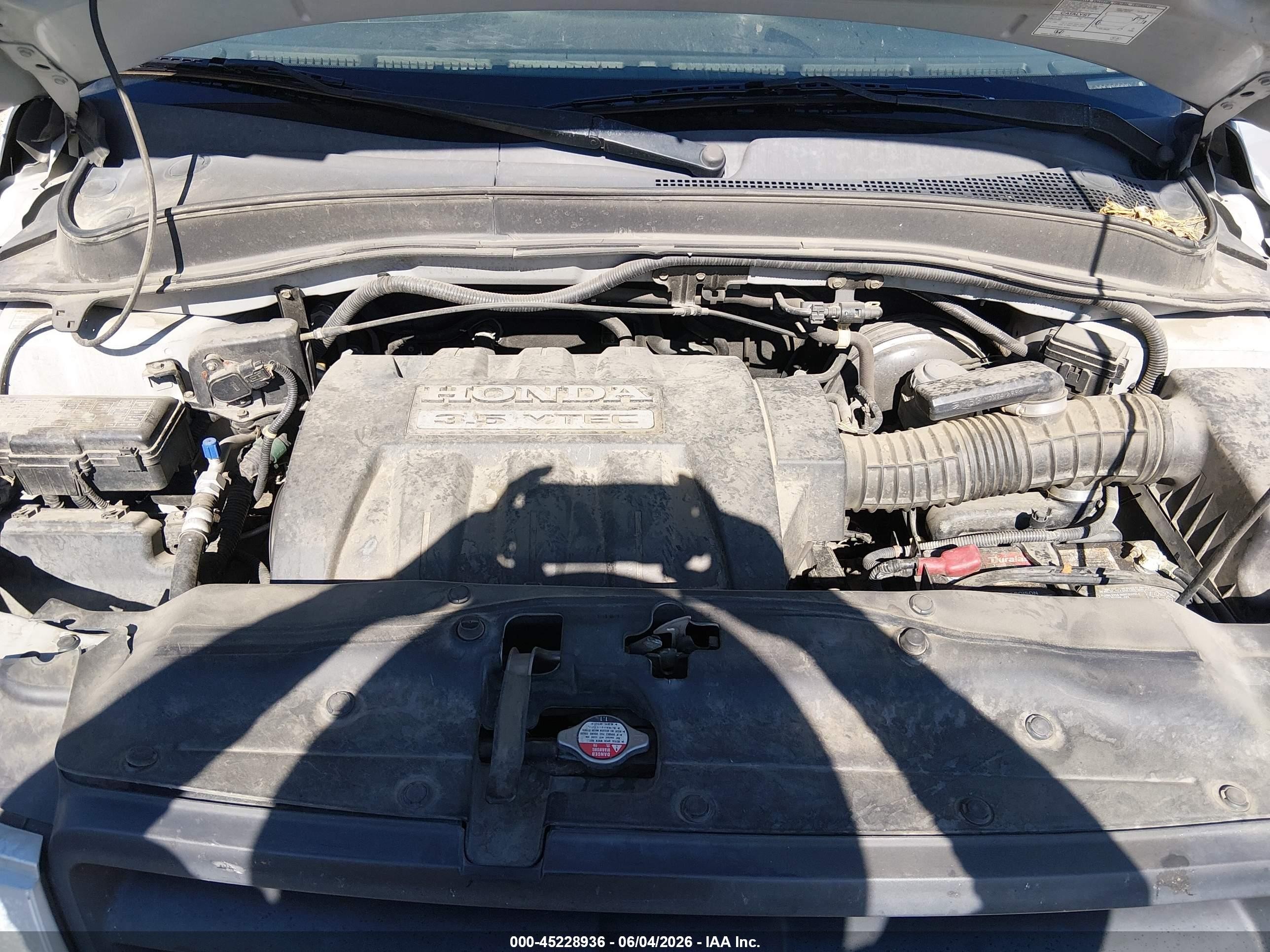 2005 Honda Pilot Ex-l Gray vin: 2HKYF18655H546481