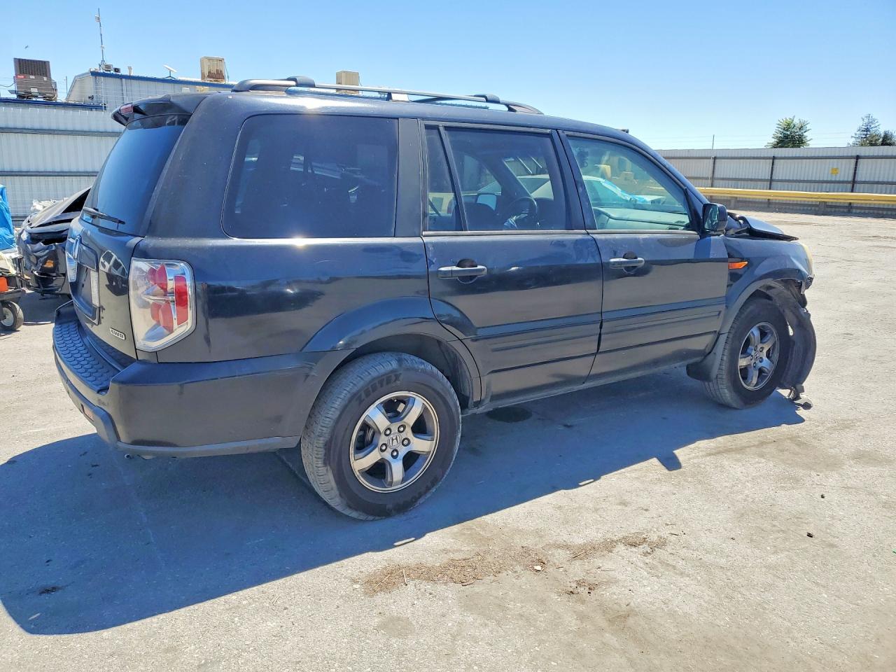 2006 Honda Pilot Ex Black vin: 2HKYF18656H520612