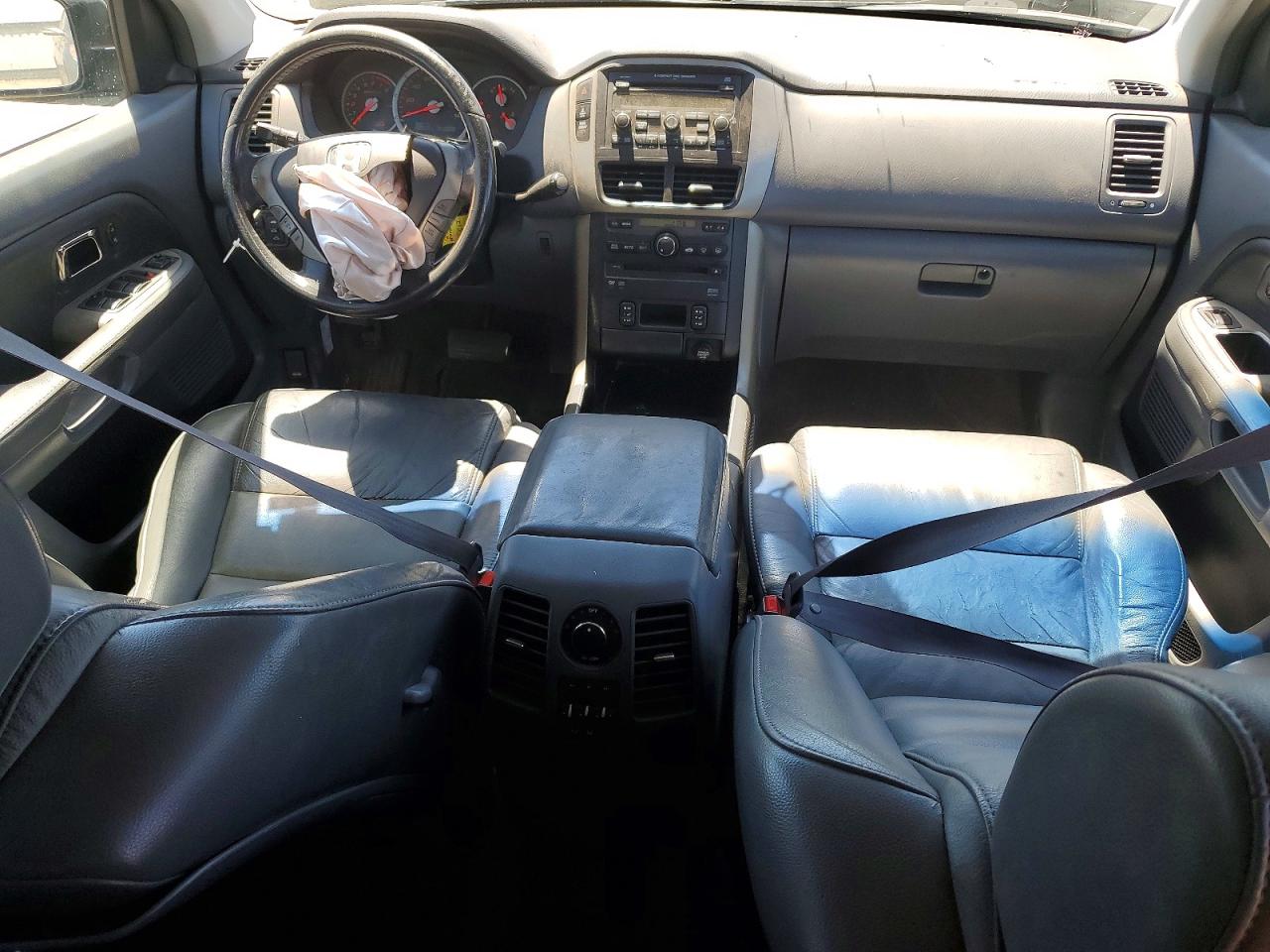 2006 Honda Pilot Ex Black vin: 2HKYF18656H520612