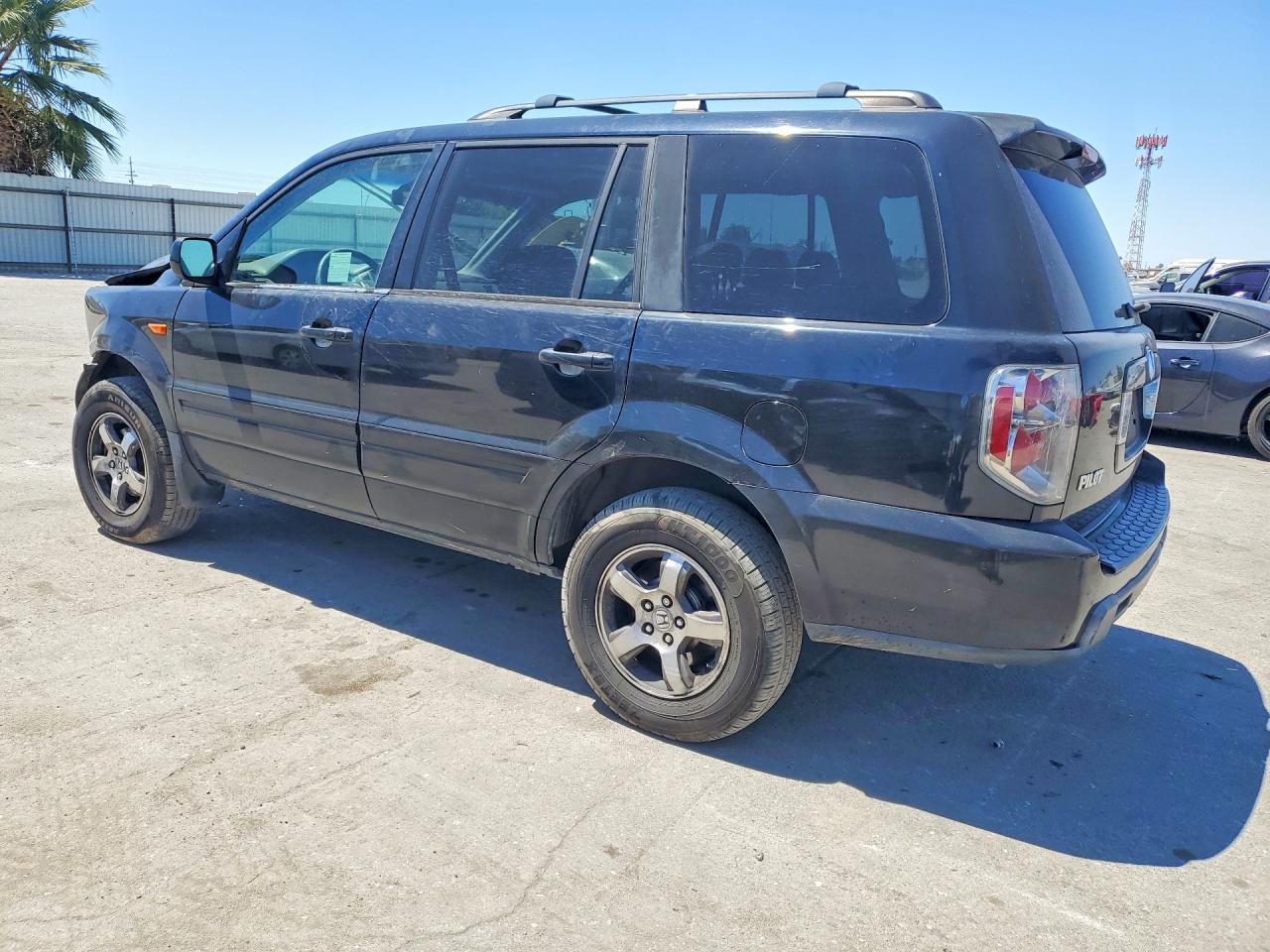 2006 Honda Pilot Ex Black vin: 2HKYF18656H520612