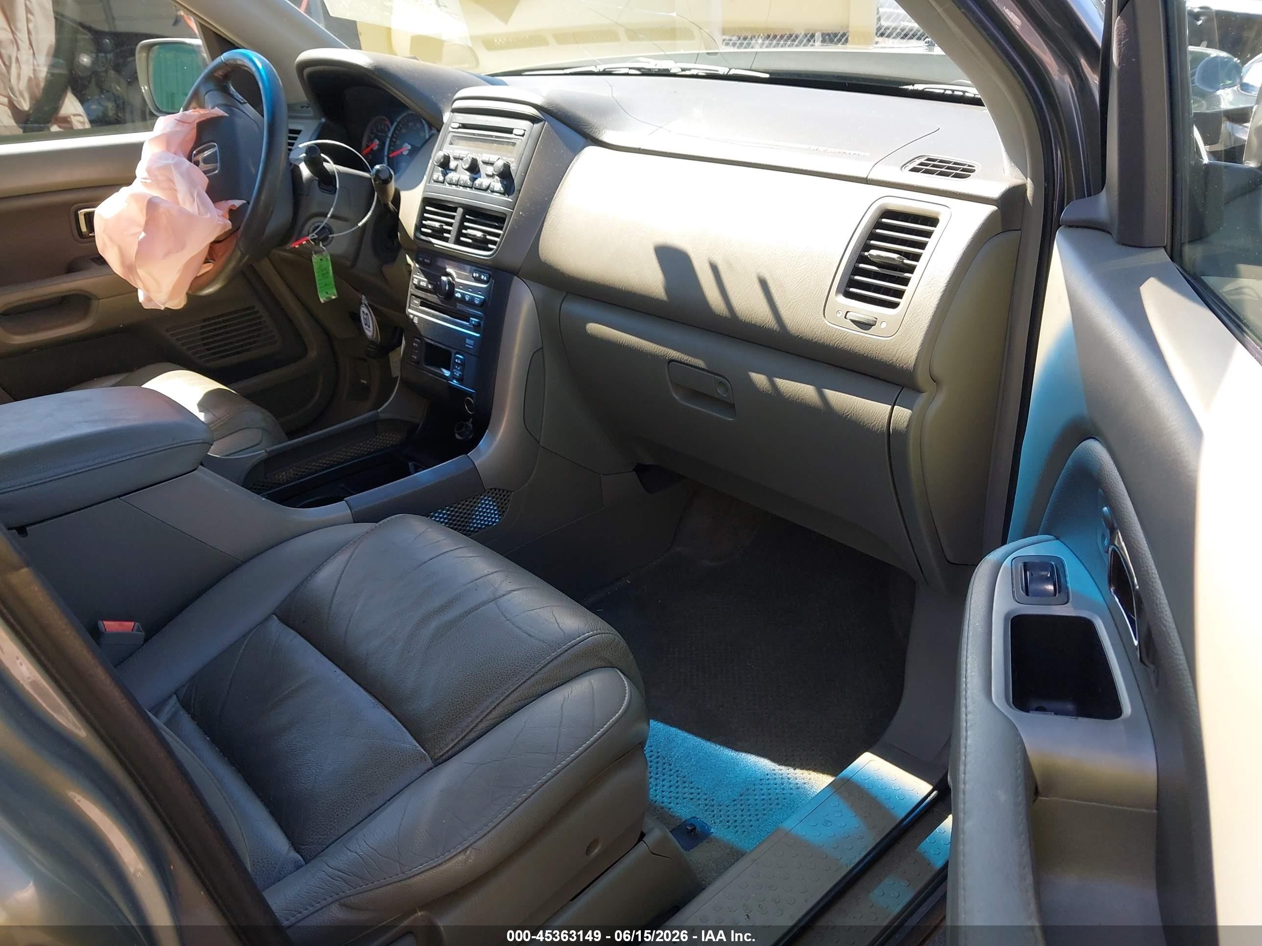 2007 Honda Pilot Ex-l Brown vin: 2HKYF18657H500913