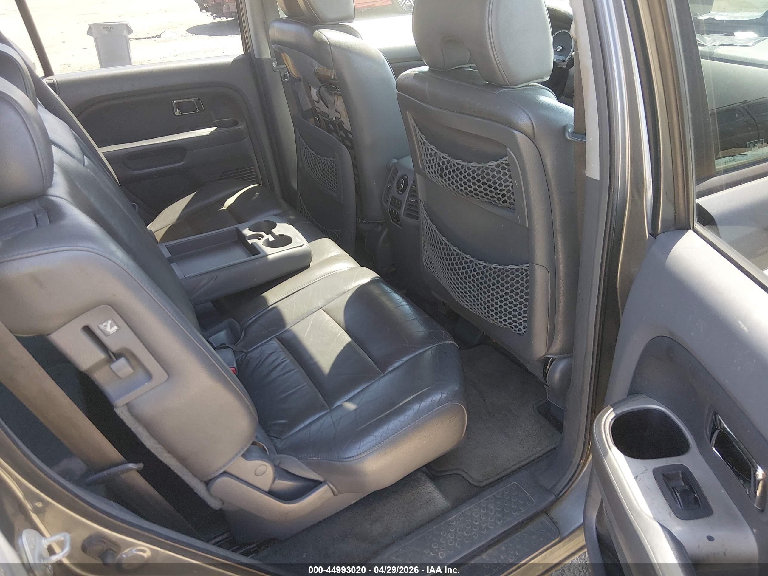 2007 Honda Pilot Ex-l Gray vin: 2HKYF18657H504315