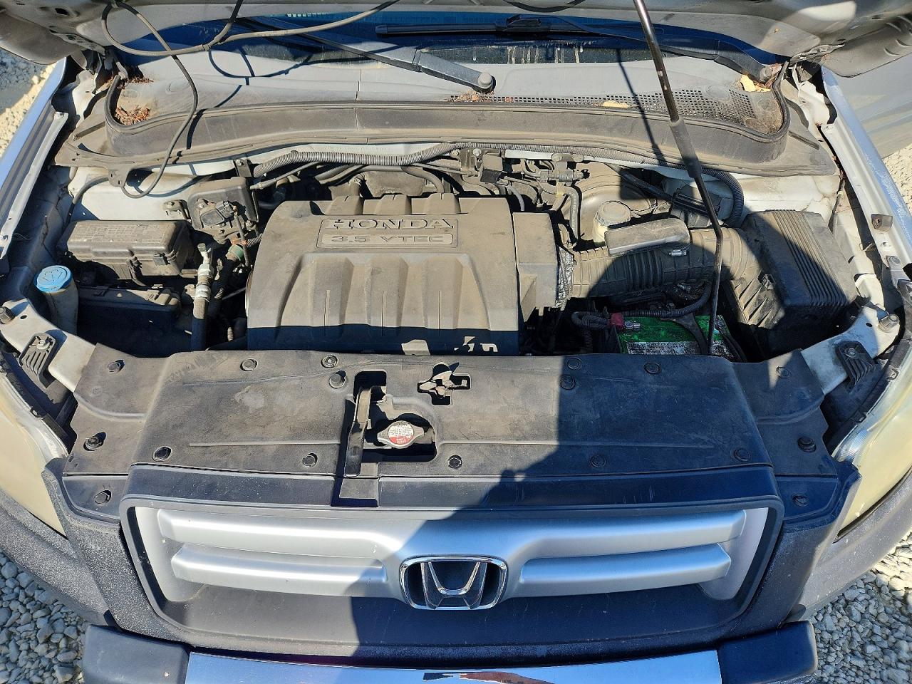 2007 Honda Pilot Exl Silver vin: 2HKYF18657H514097