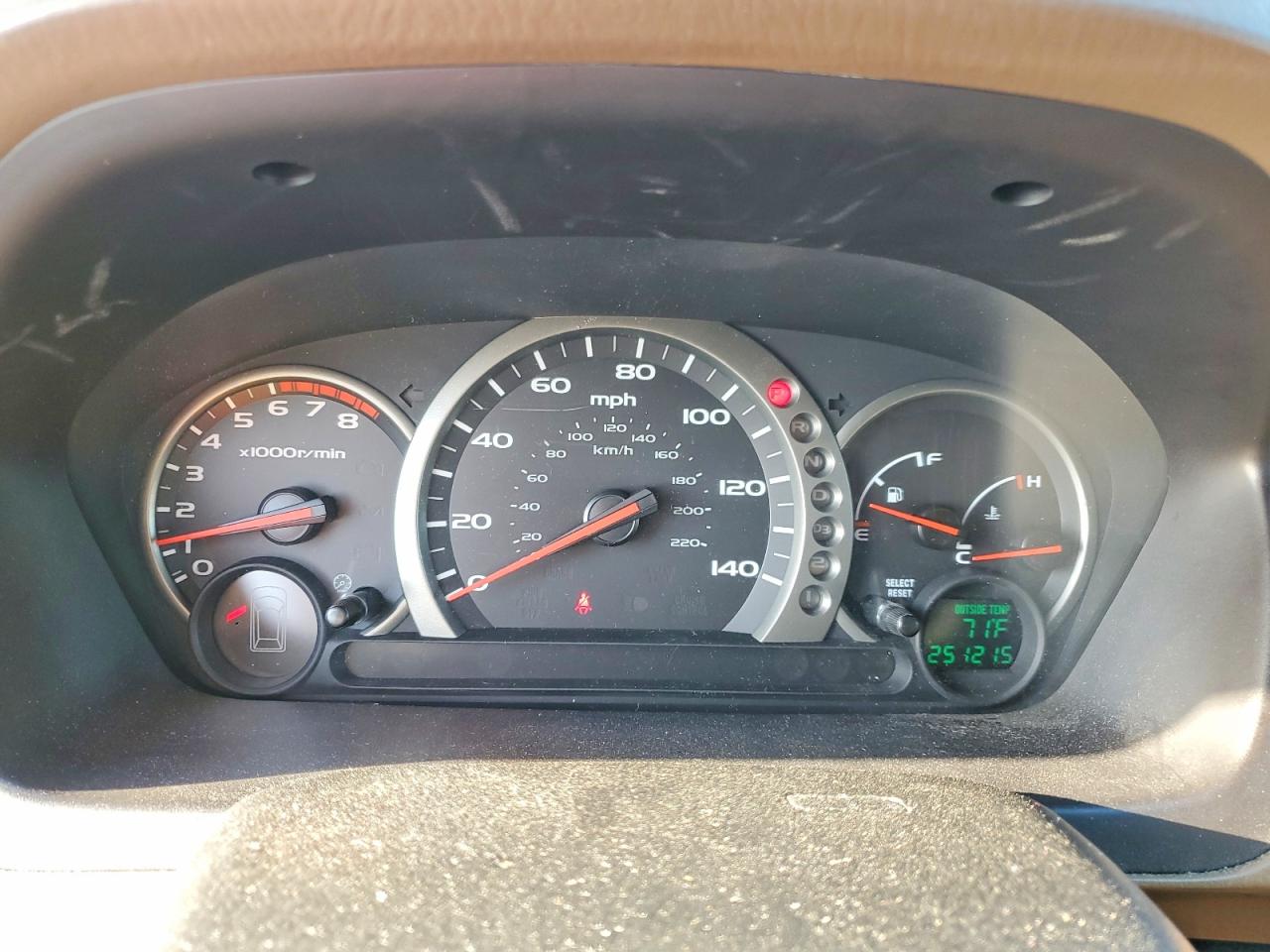 2003 Honda Pilot Exl Tan vin: 2HKYF18663H563612