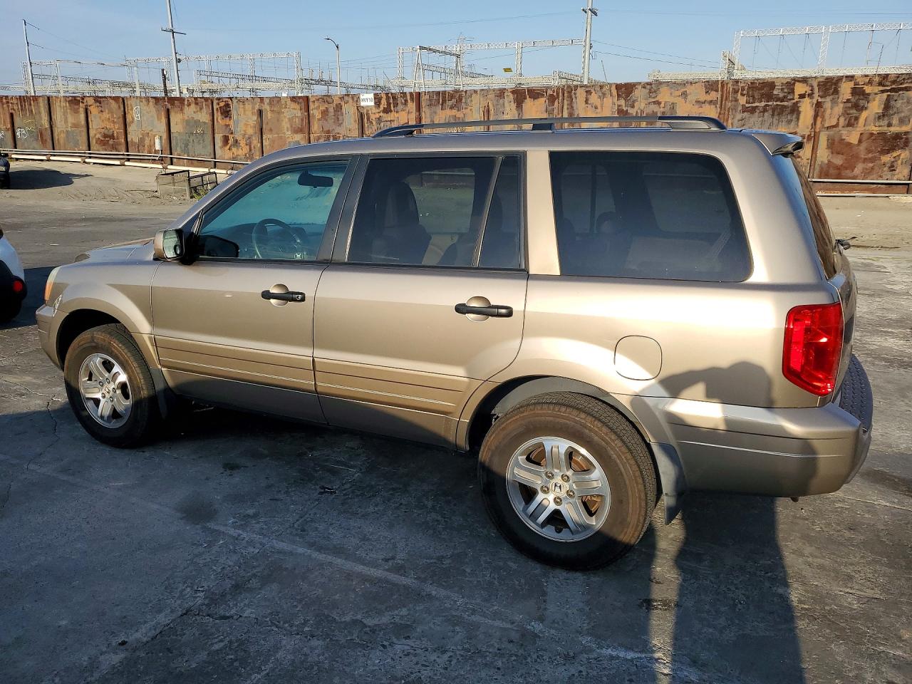 2003 Honda Pilot Exl Tan vin: 2HKYF18663H563612