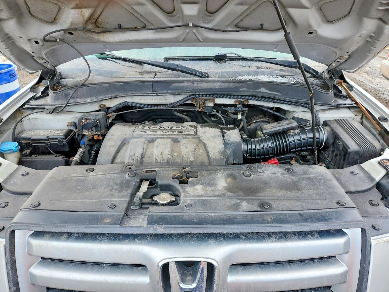 2006 Honda Pilot Ex Серебряный vin: 2HKYF18666H003996