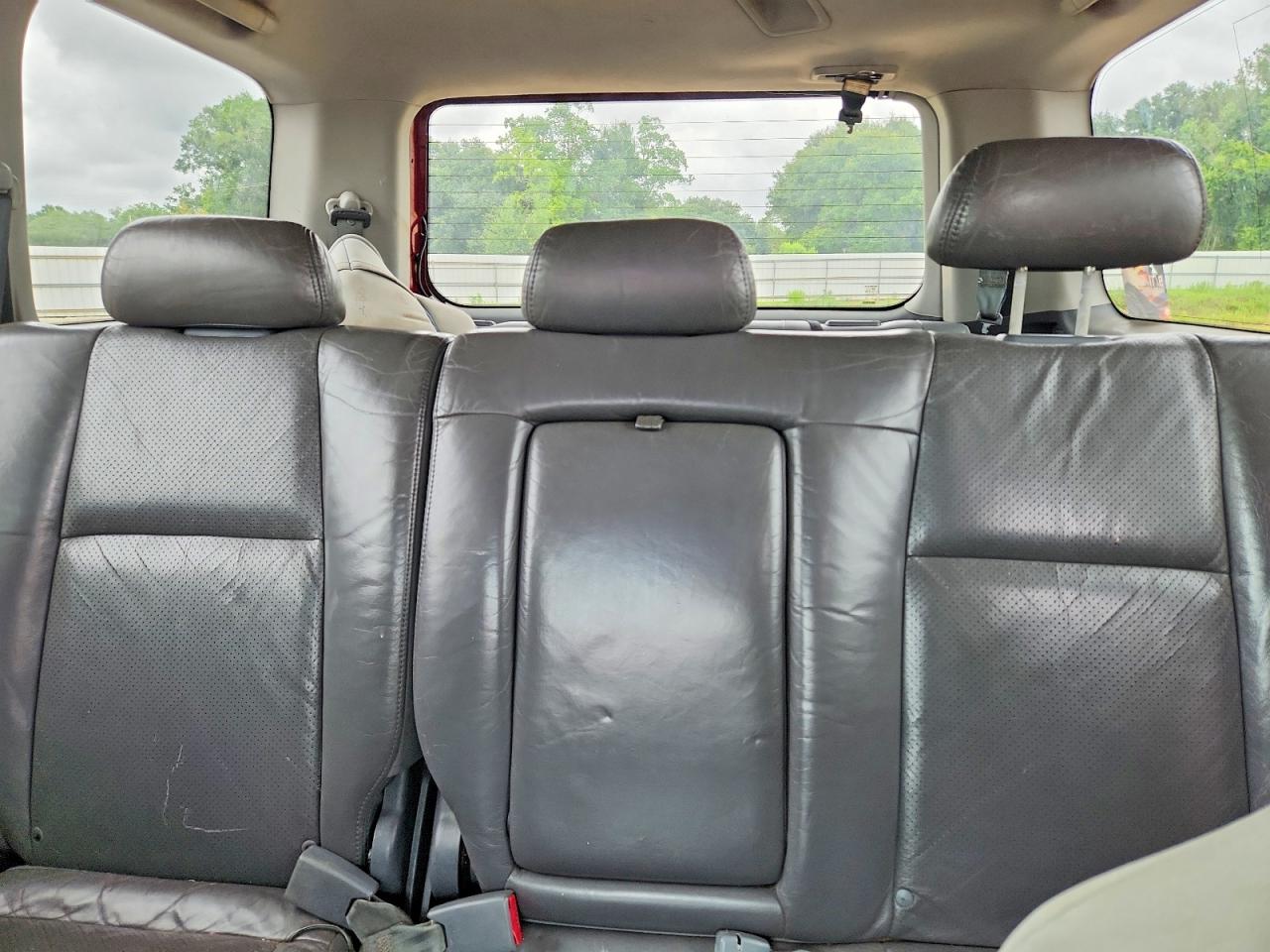 2003 Honda Pilot Exl Red vin: 2HKYF18673H501586