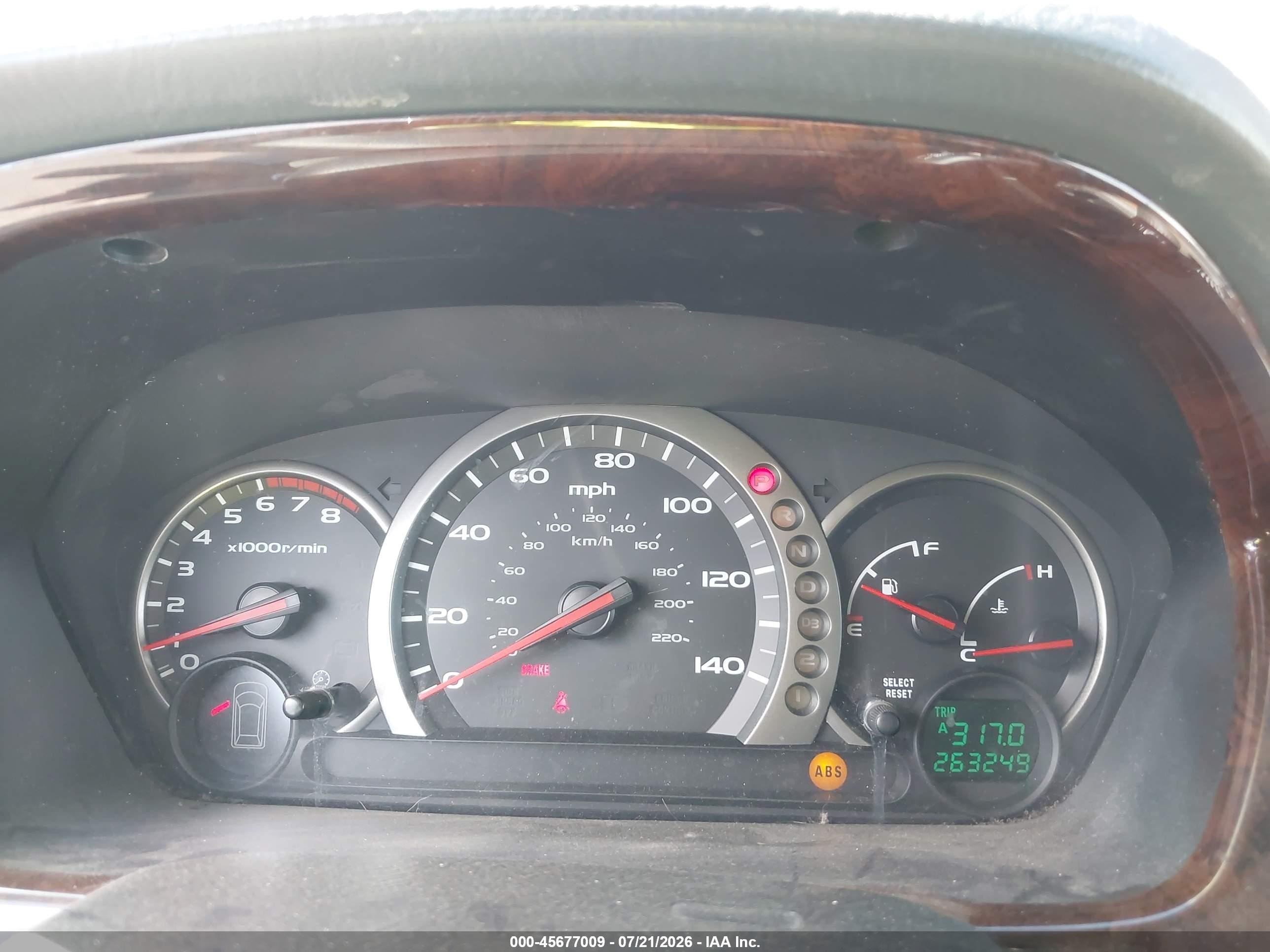 2003 Honda Pilot Ex-l Серый vin: 2HKYF18673H529324
