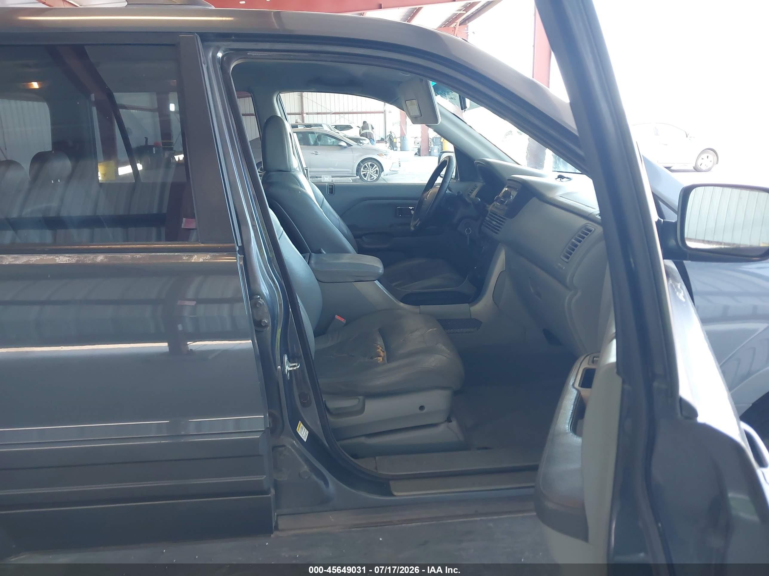 2003 Honda Pilot Ex-l Green vin: 2HKYF18673H602899
