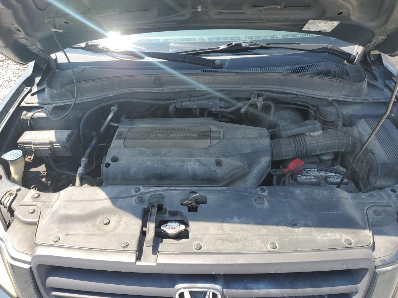 2004 Honda Pilot Exl Синий vin: 2HKYF18674H530605