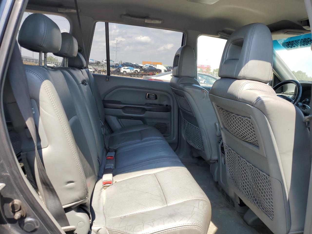 2004 Honda Pilot Exl Синий vin: 2HKYF18674H530605