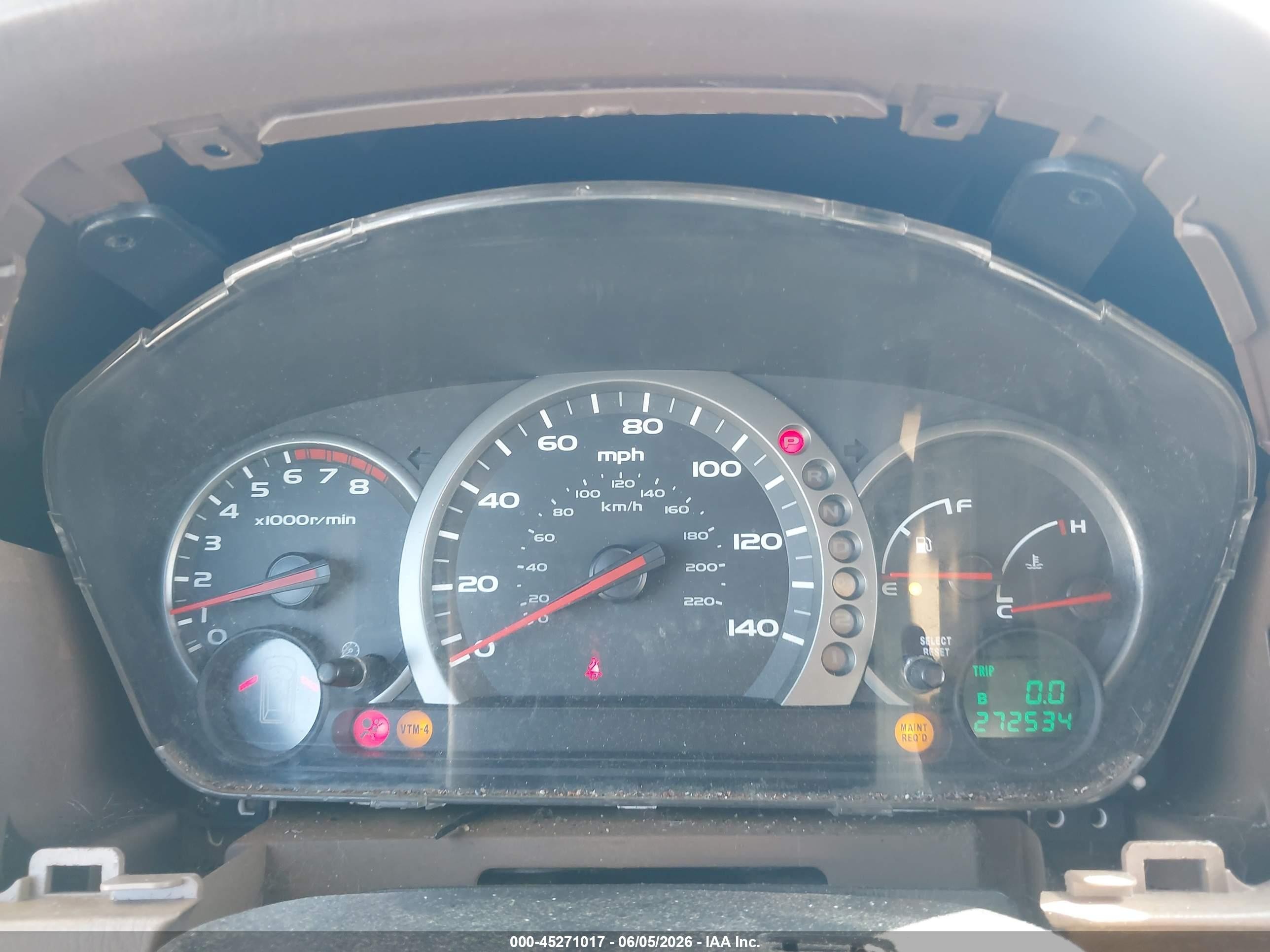2004 Honda Pilot Ex-l Black vin: 2HKYF18674H569811