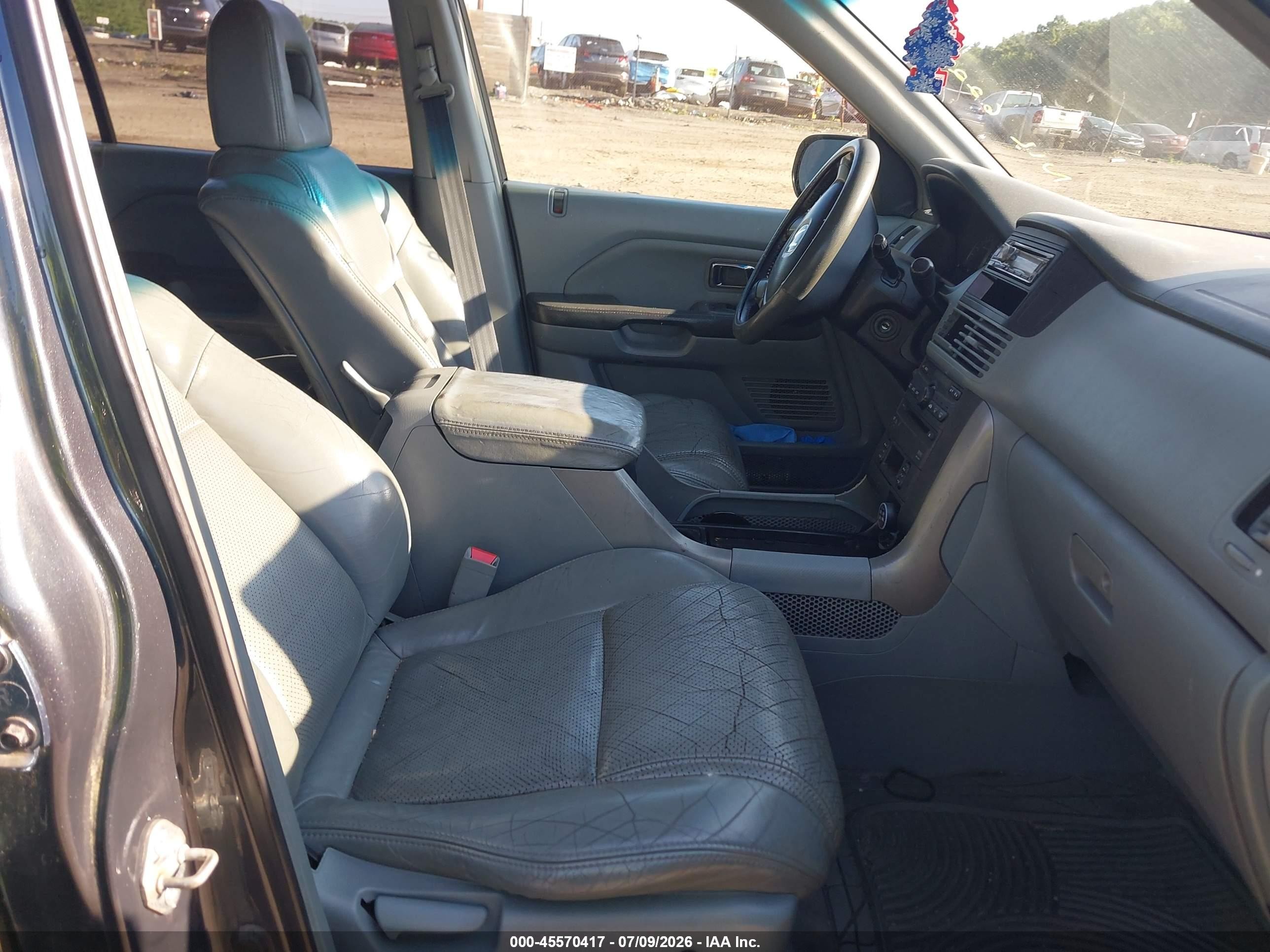 2004 Honda Pilot Ex-l Синий vin: 2HKYF18674H578489