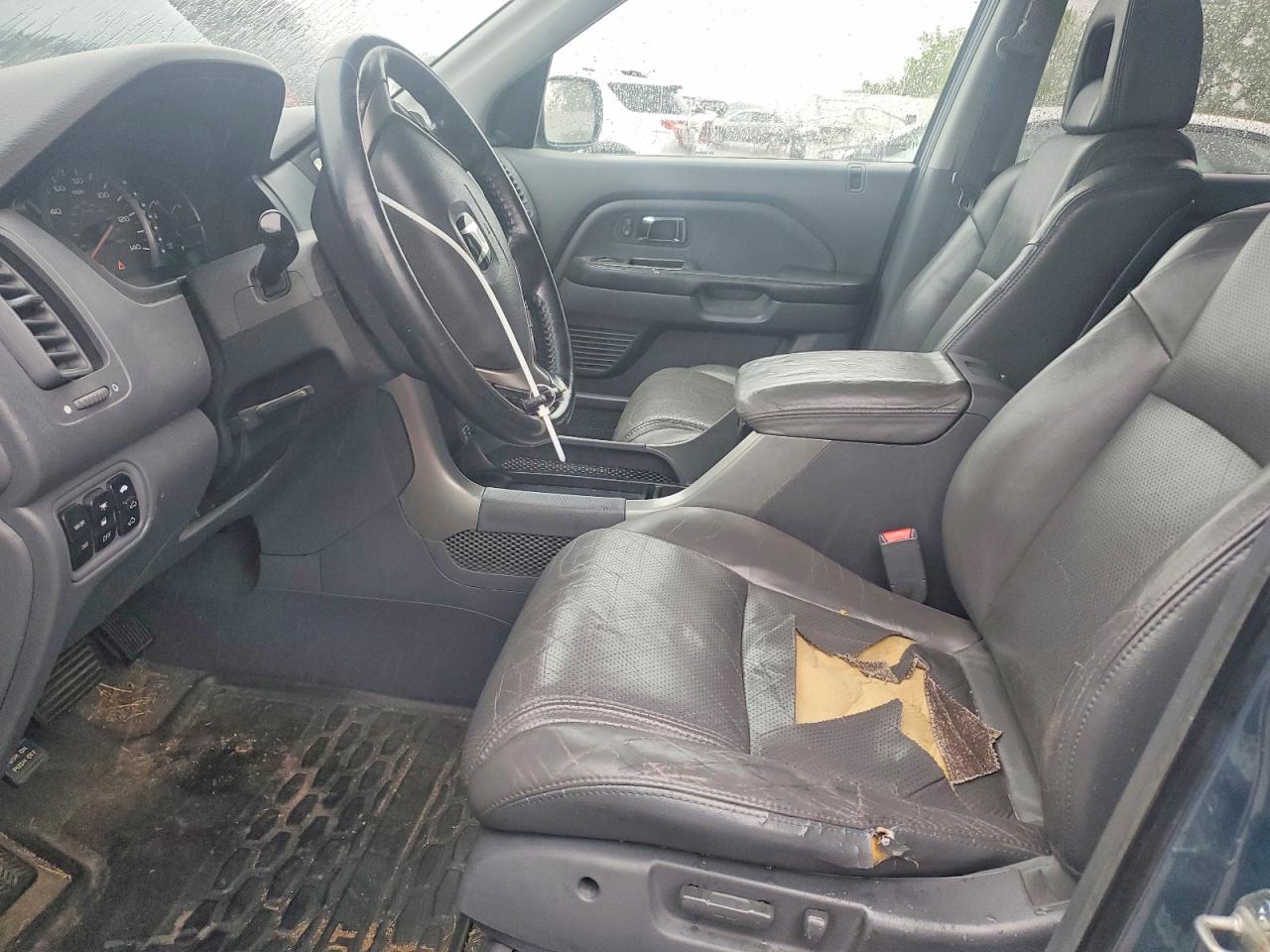 2005 Honda Pilot Exl Blue vin: 2HKYF18675H517953