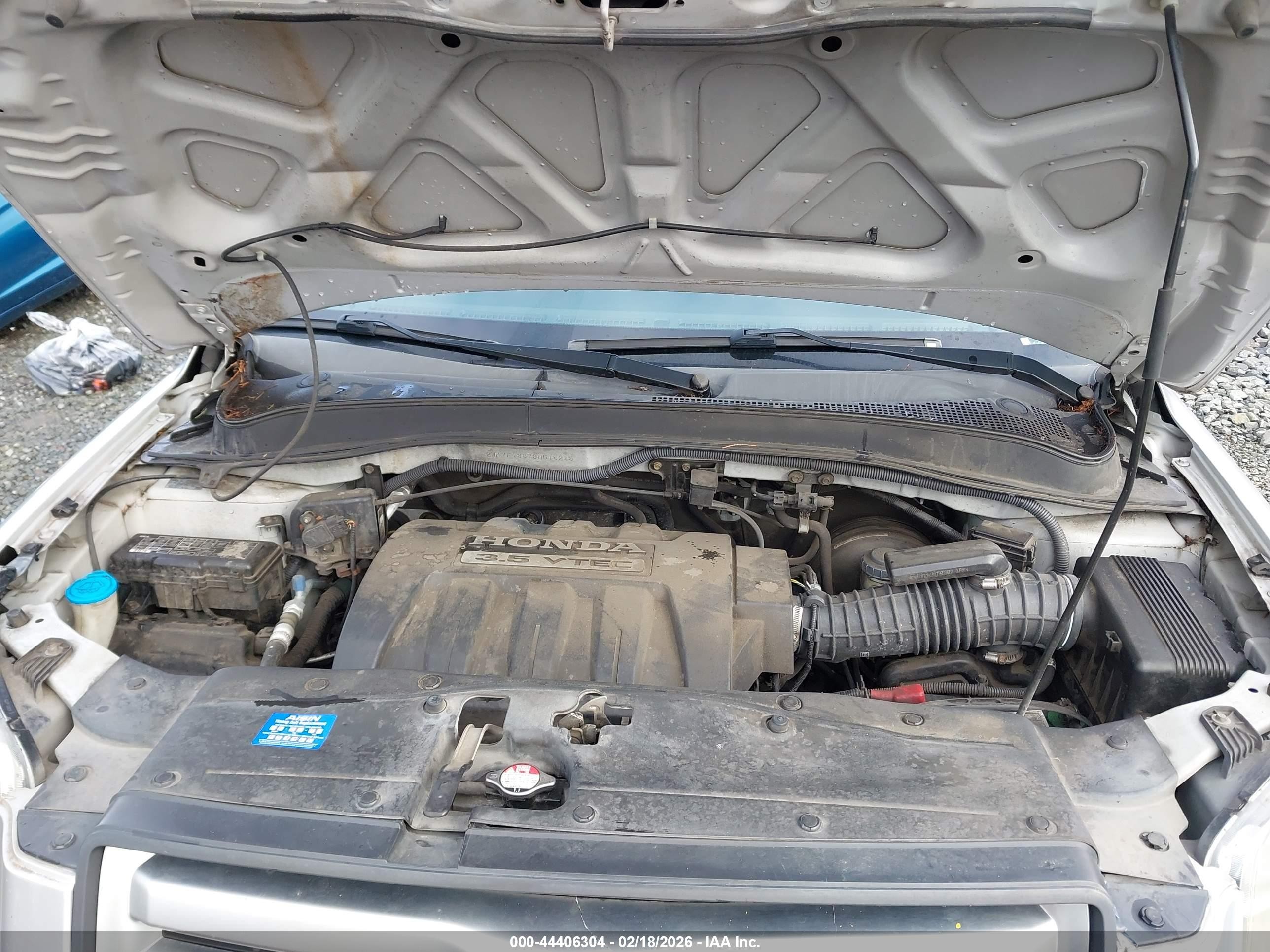 2006 Honda Pilot Ex-l Серебряный vin: 2HKYF18676H515203