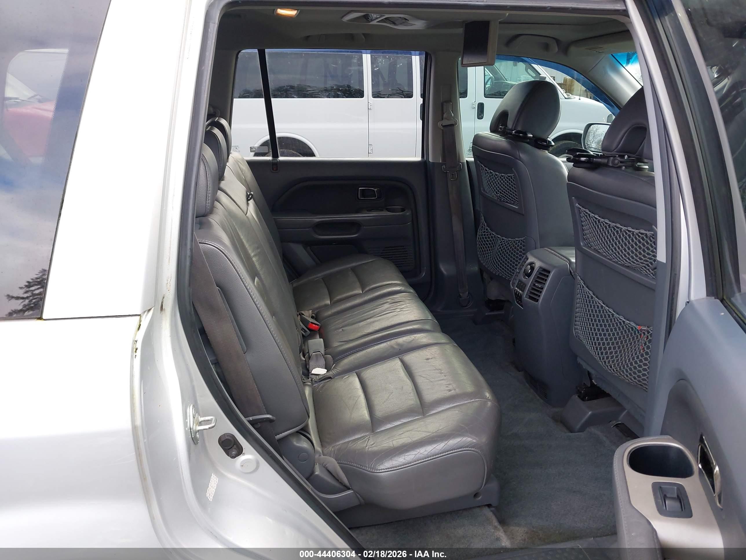 2006 Honda Pilot Ex-l Серебряный vin: 2HKYF18676H515203