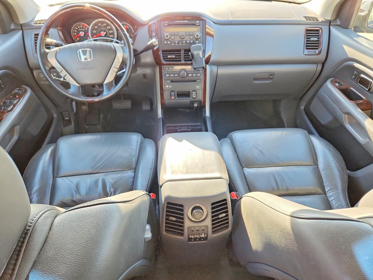 2006 Honda Pilot Ex Black vin: 2HKYF18676H526539