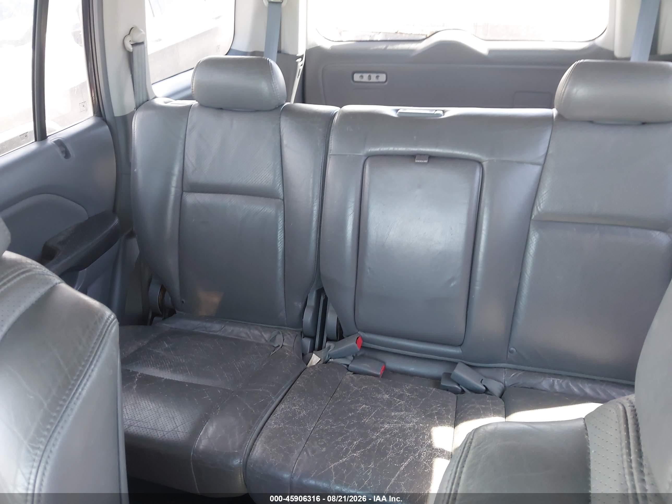 2003 Honda Pilot Exl Black vin: 2HKYF18683H618674