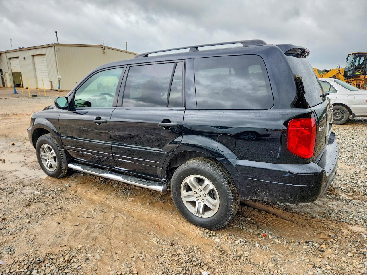 2004 Honda Pilot Exl Black vin: 2HKYF18684H607174