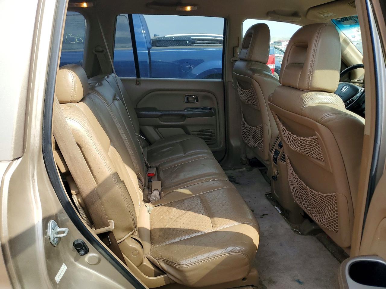 2004 Honda Pilot Exl Gold vin: 2HKYF18684H607367