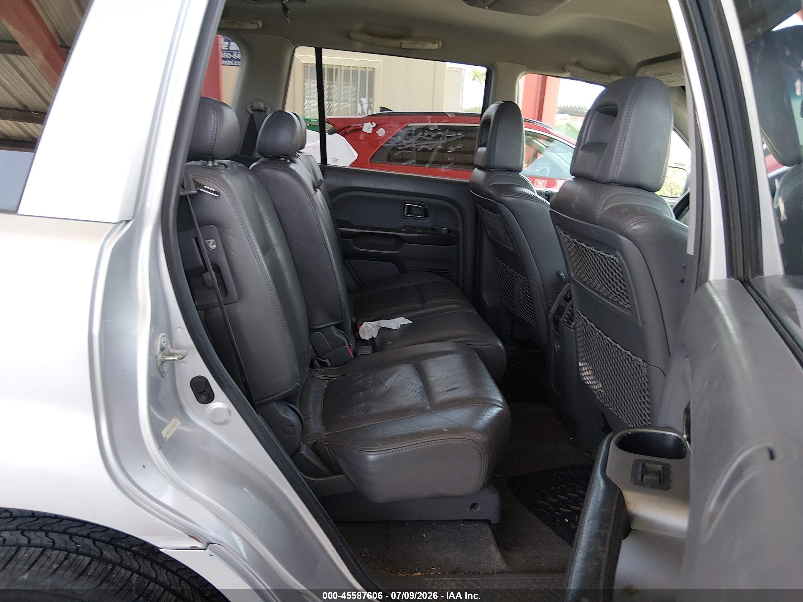 2004 Honda Pilot Ex-l Gray vin: 2HKYF18694H526068