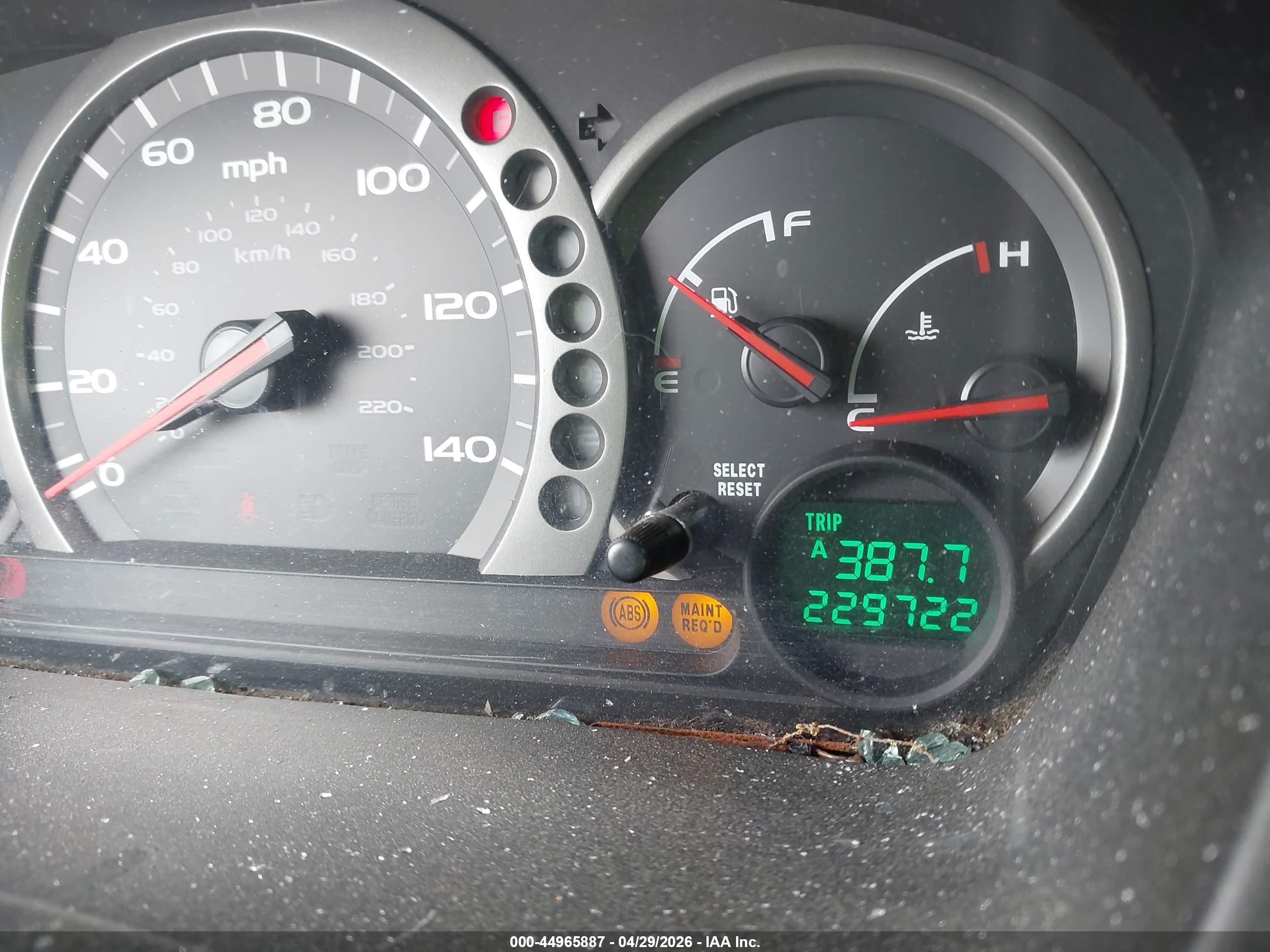 2004 Honda Pilot Ex-l Silver vin: 2HKYF18694H593771