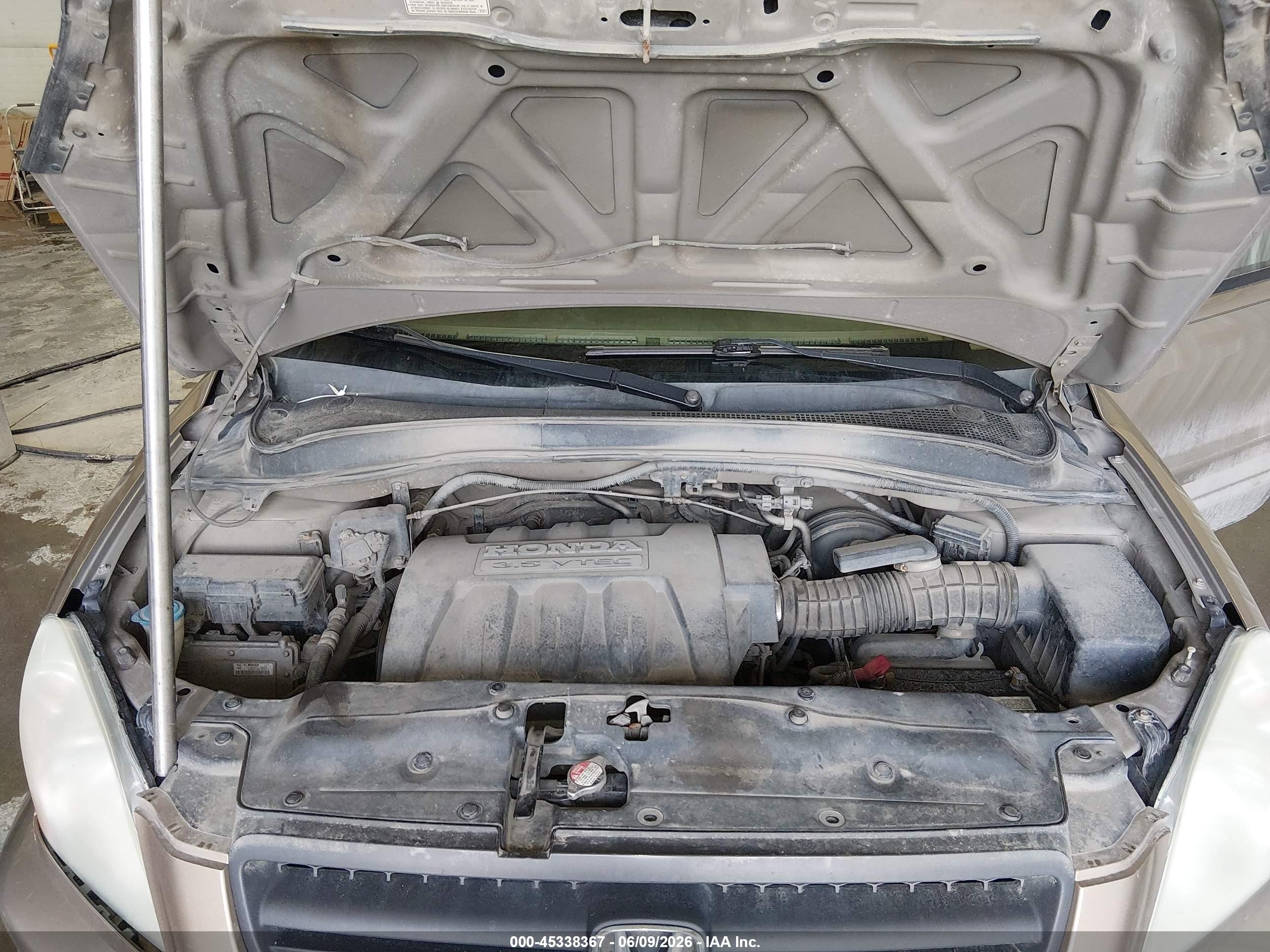 2005 Honda Pilot Ex-l Золотой vin: 2HKYF18695H504671
