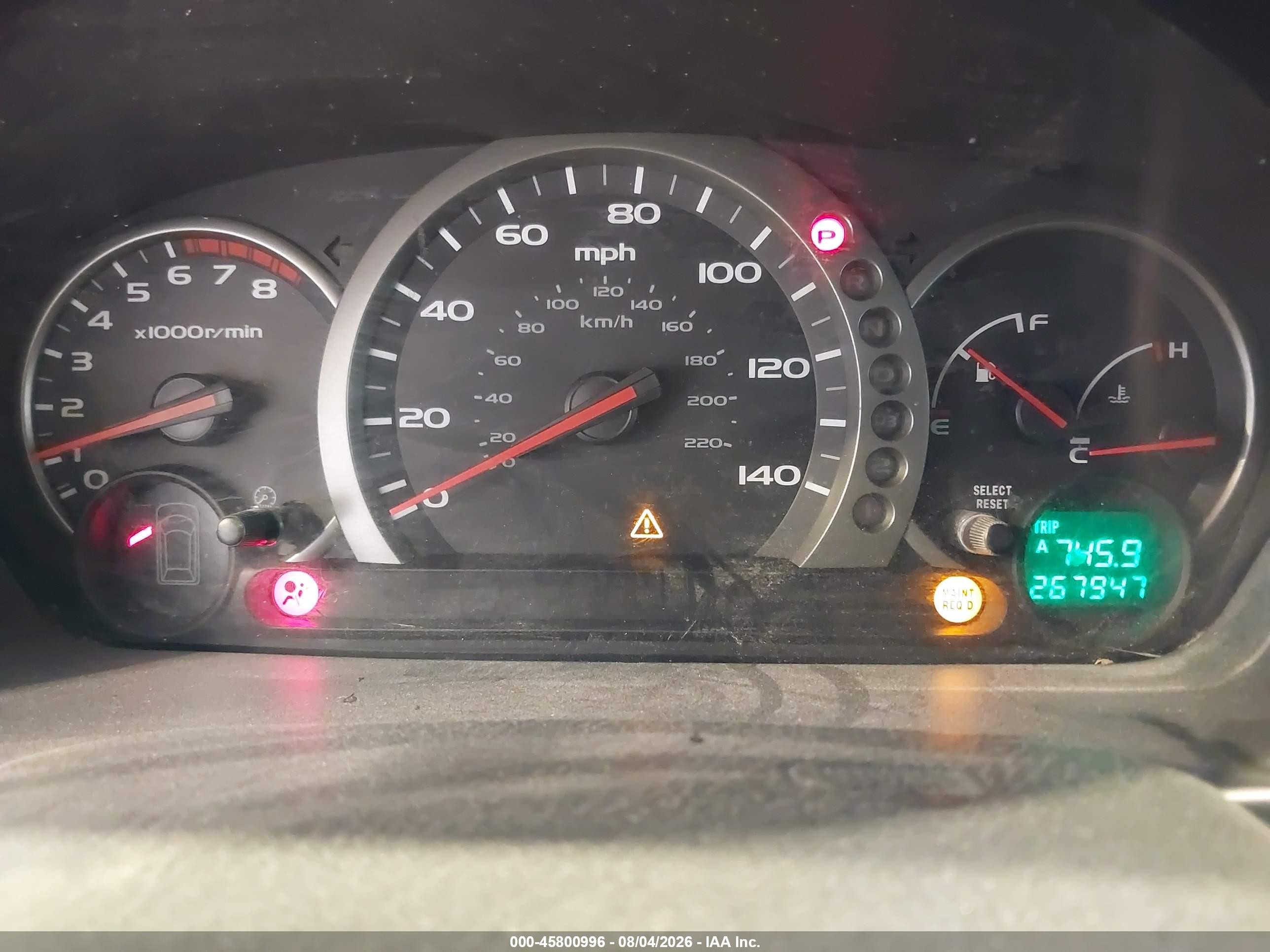 2005 Honda Pilot Ex-l Navy vin: 2HKYF18695H527447