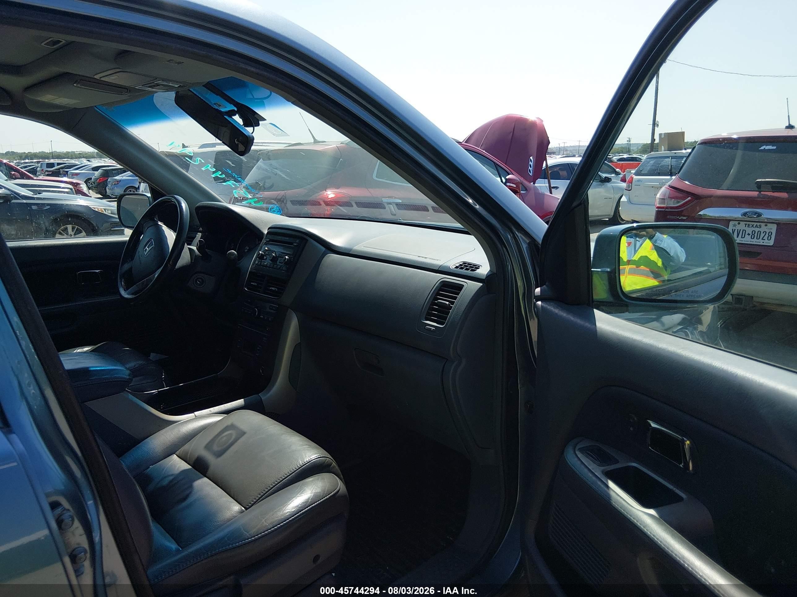 2006 Honda Pilot Ex-l Зеленый vin: 2HKYF18696H515221