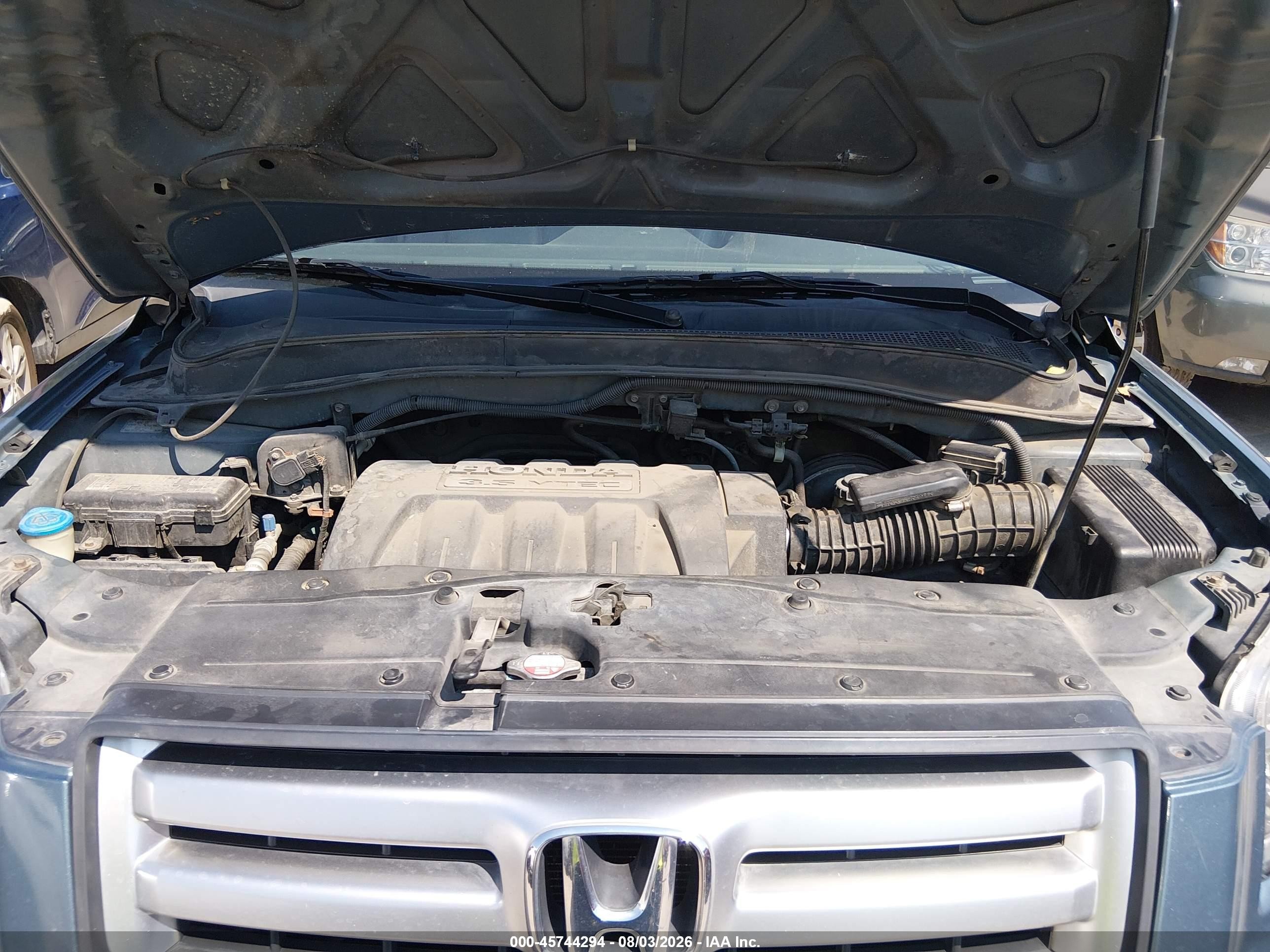 2006 Honda Pilot Ex-l Зеленый vin: 2HKYF18696H515221