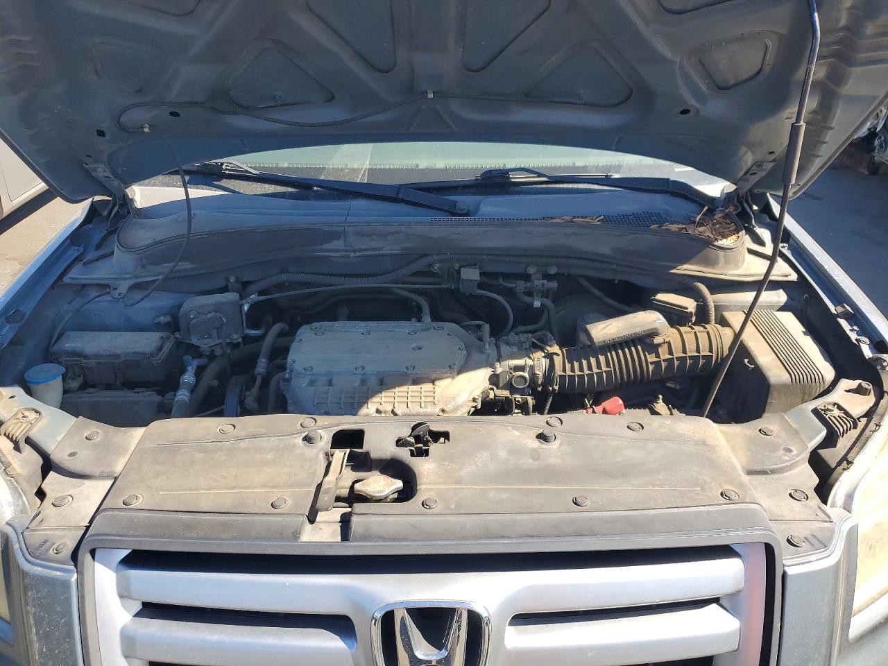2006 Honda Pilot Ex Blue vin: 2HKYF18696H544685