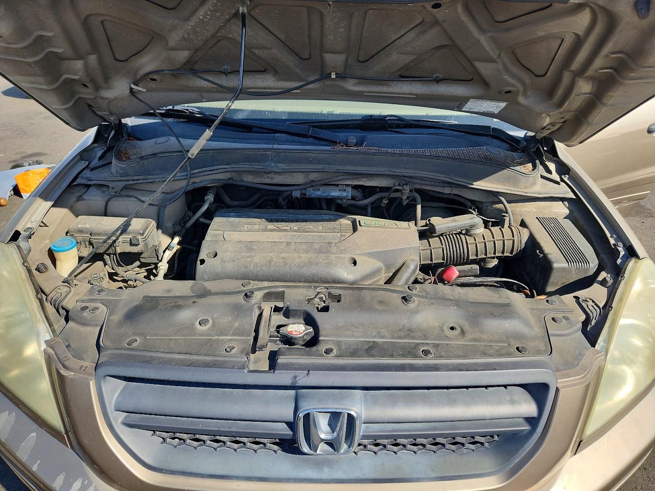 2003 Honda Pilot Exl Tan vin: 2HKYF186X3H530080
