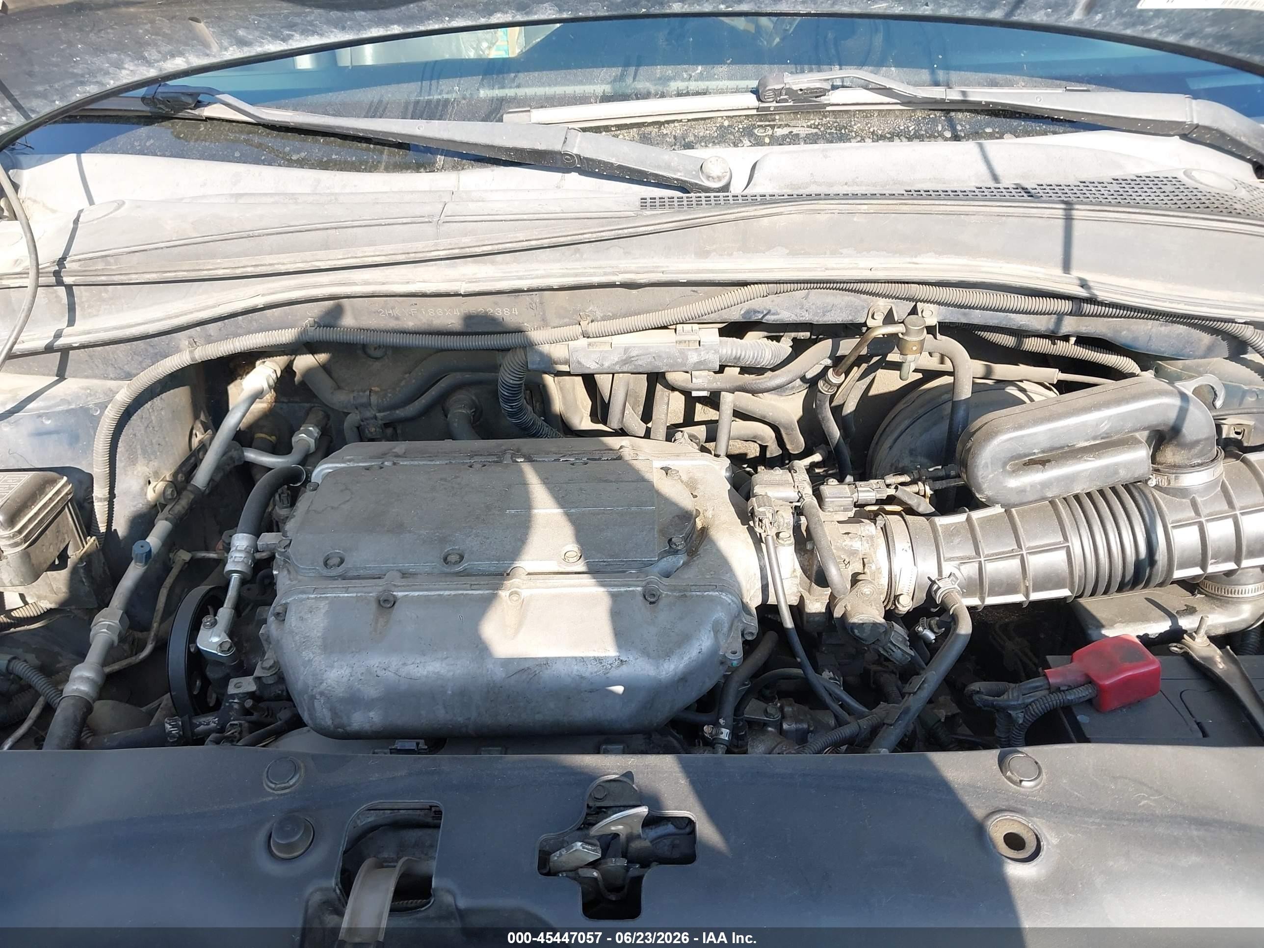 2004 Honda Pilot Ex-l Blue vin: 2HKYF186X4H522384