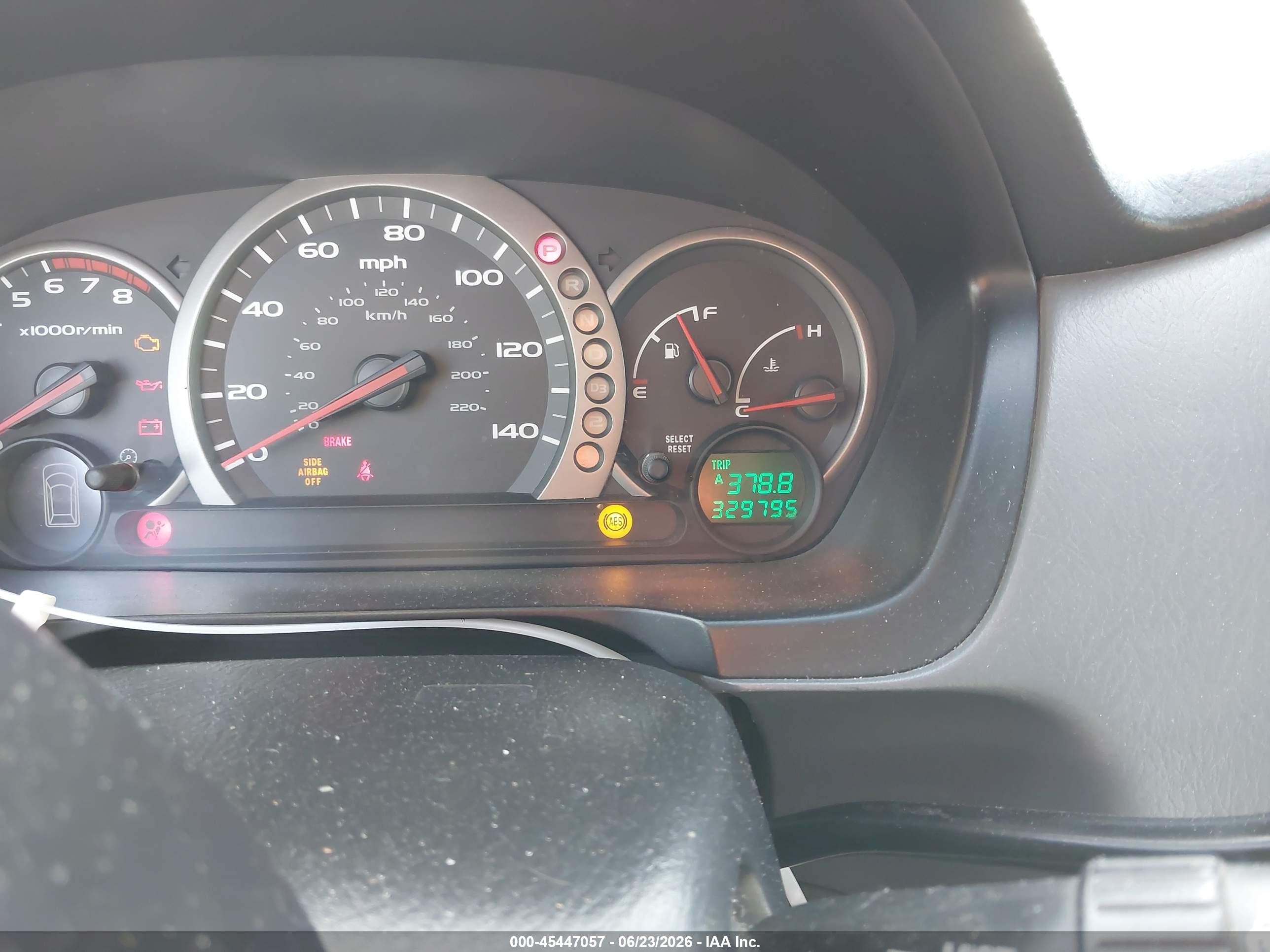 2004 Honda Pilot Ex-l Blue vin: 2HKYF186X4H522384