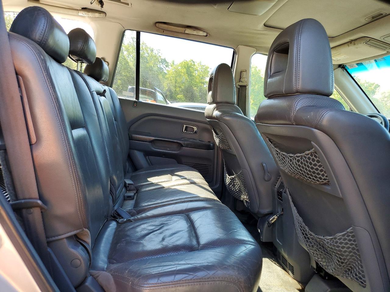2005 Honda Pilot Exl Silver vin: 2HKYF186X5H508230