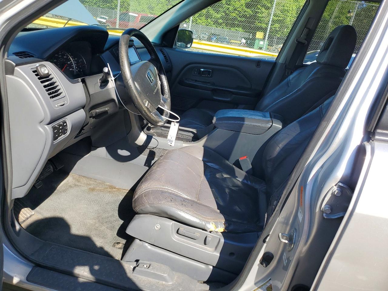 2005 Honda Pilot Exl Silver vin: 2HKYF186X5H508230