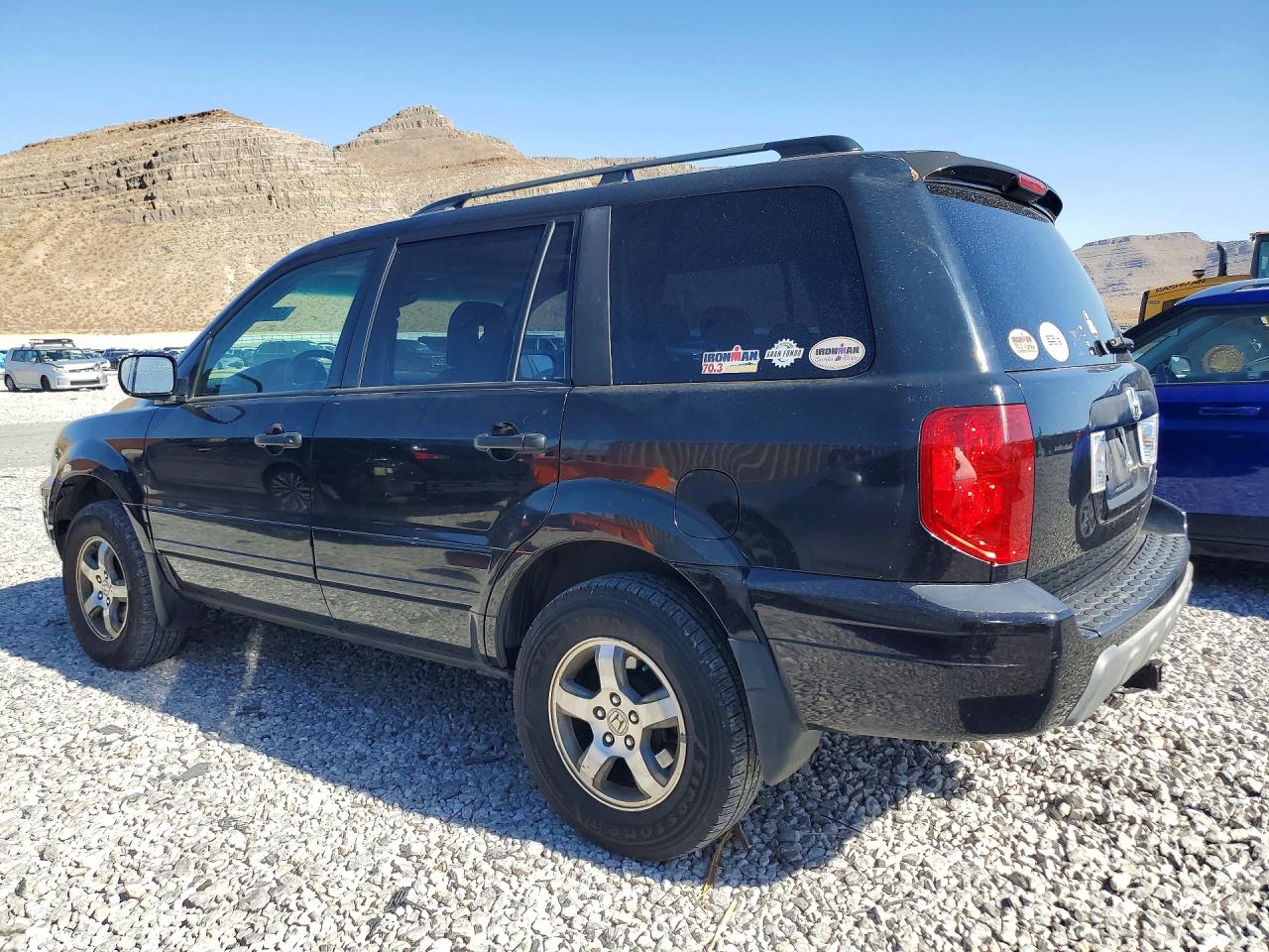2005 Honda Pilot Exl Black vin: 2HKYF186X5H510060