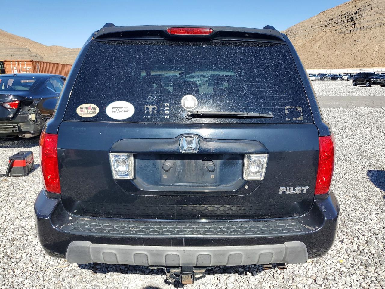 2005 Honda Pilot Exl Black vin: 2HKYF186X5H510060