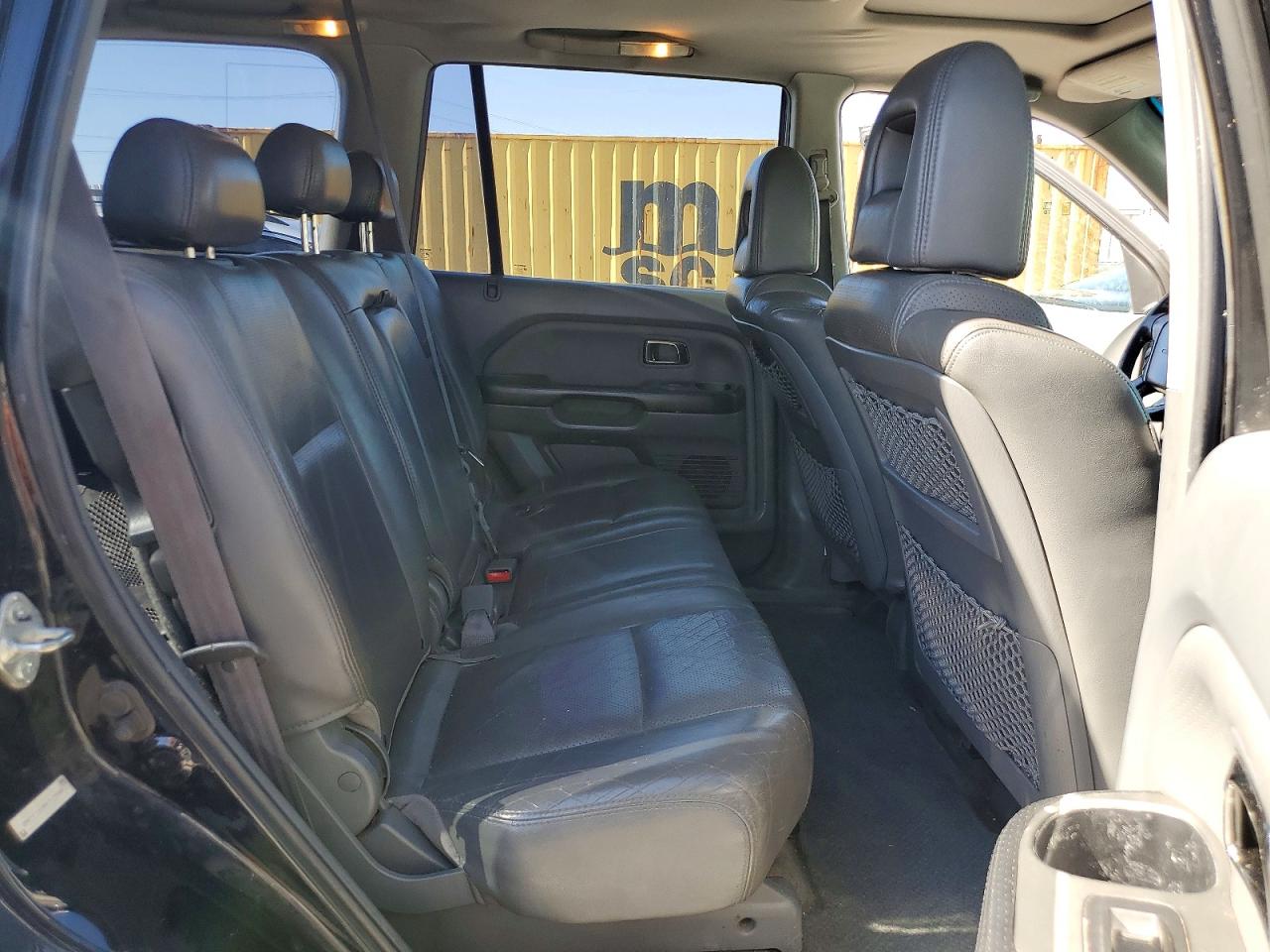 2005 Honda Pilot Exl Black vin: 2HKYF186X5H510060