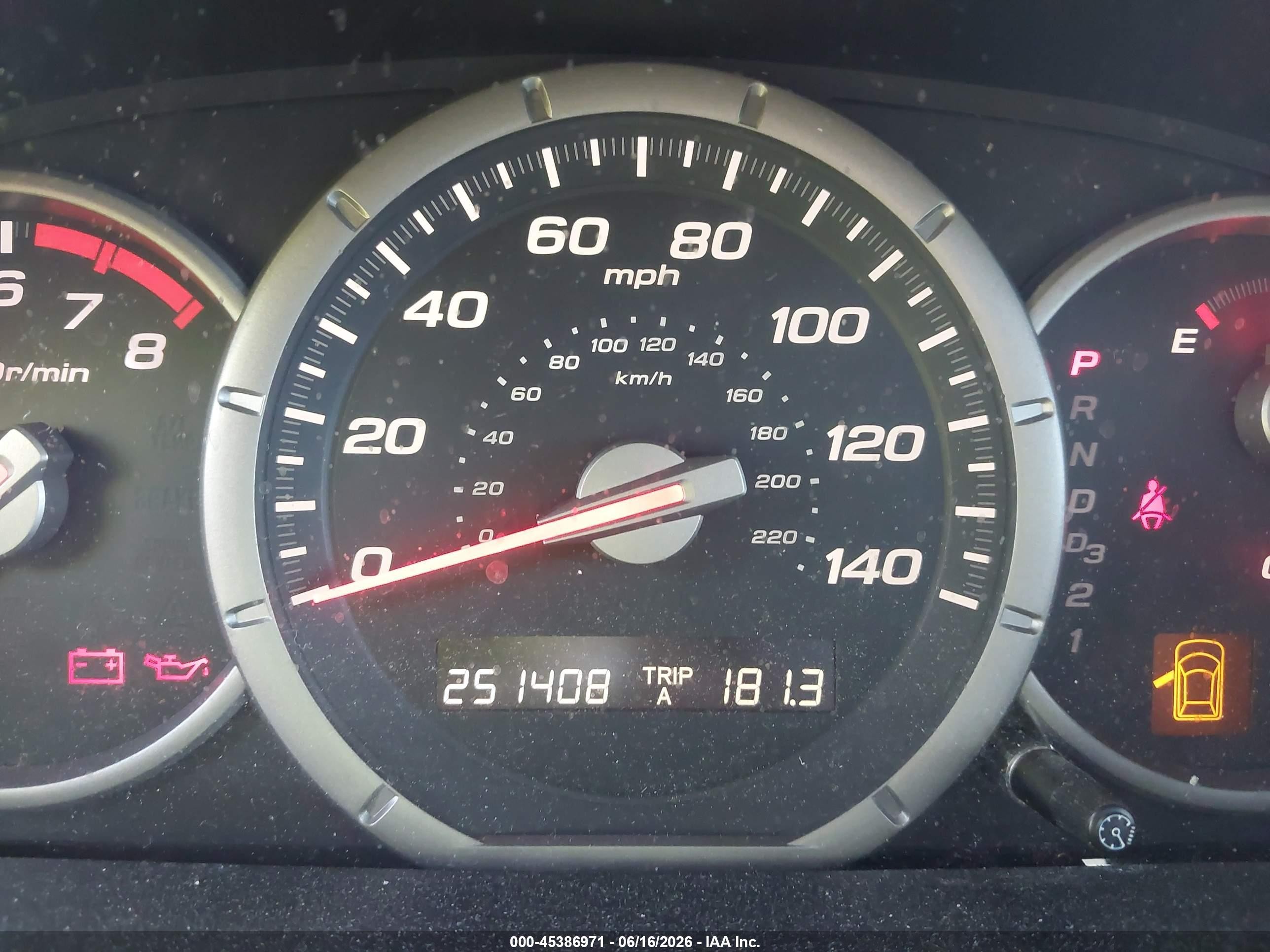 2006 Honda Pilot Ex Blue vin: 2HKYF186X6H540032