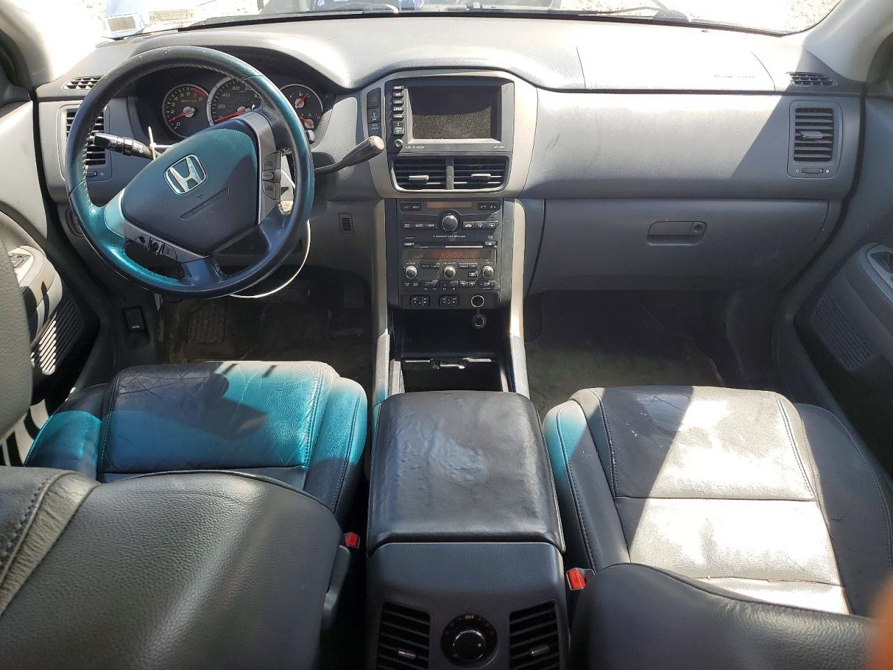 2006 Honda Pilot Ex Silver vin: 2HKYF18706H514144