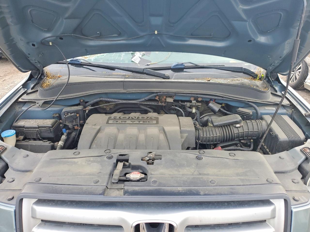 2006 Honda Pilot Ex Blue vin: 2HKYF18706H535608