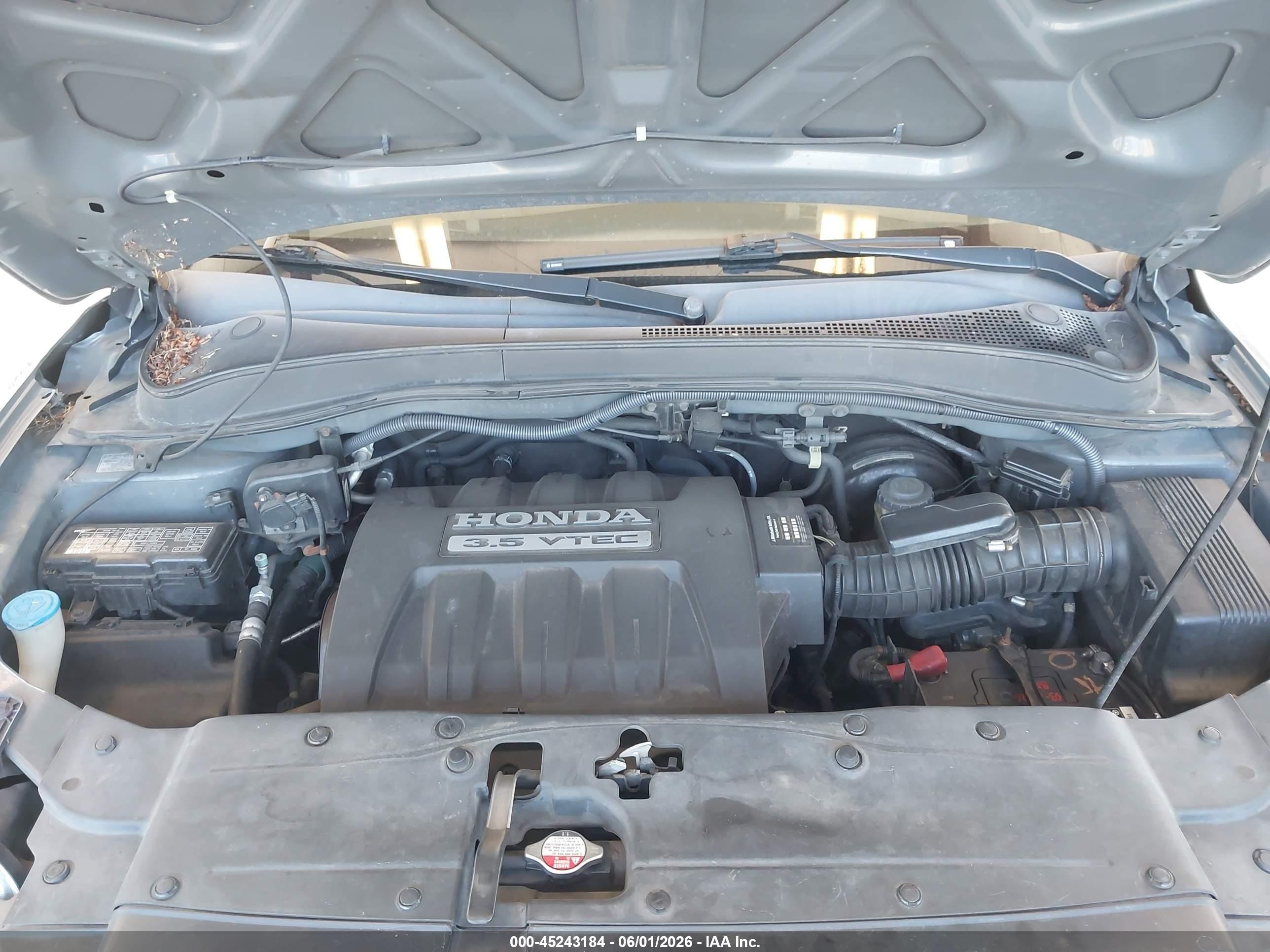 2007 Honda Pilot Ex-l Gray vin: 2HKYF18707H501783